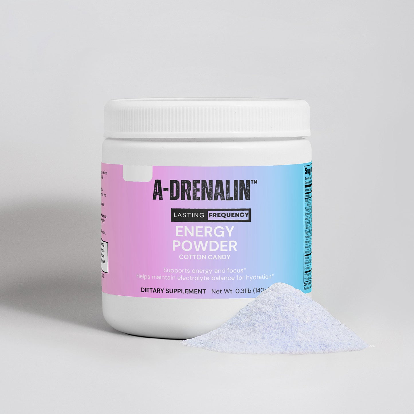 Energy Powder (Cotton Candy)
