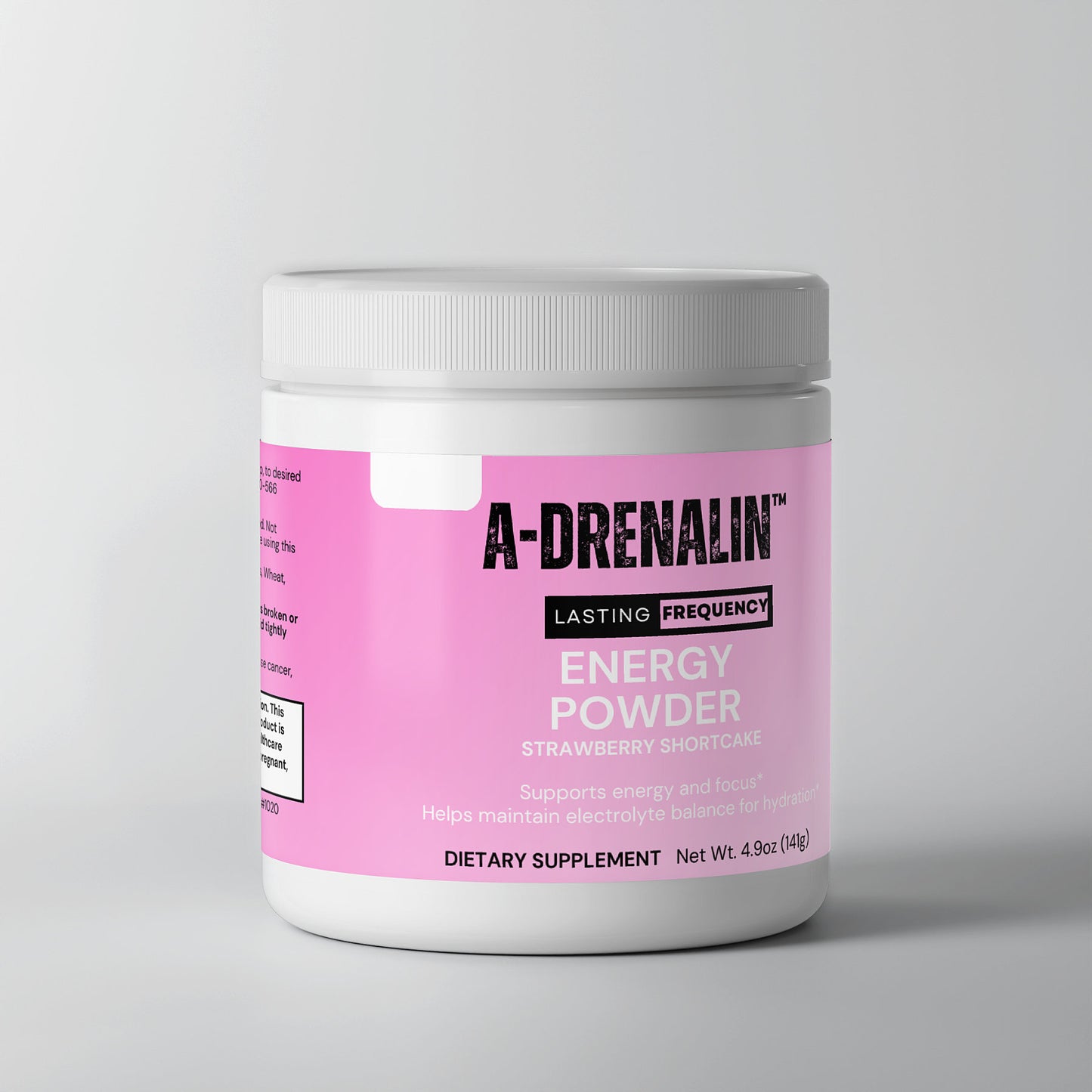 Energy Powder (Strawberry Shortcake)
