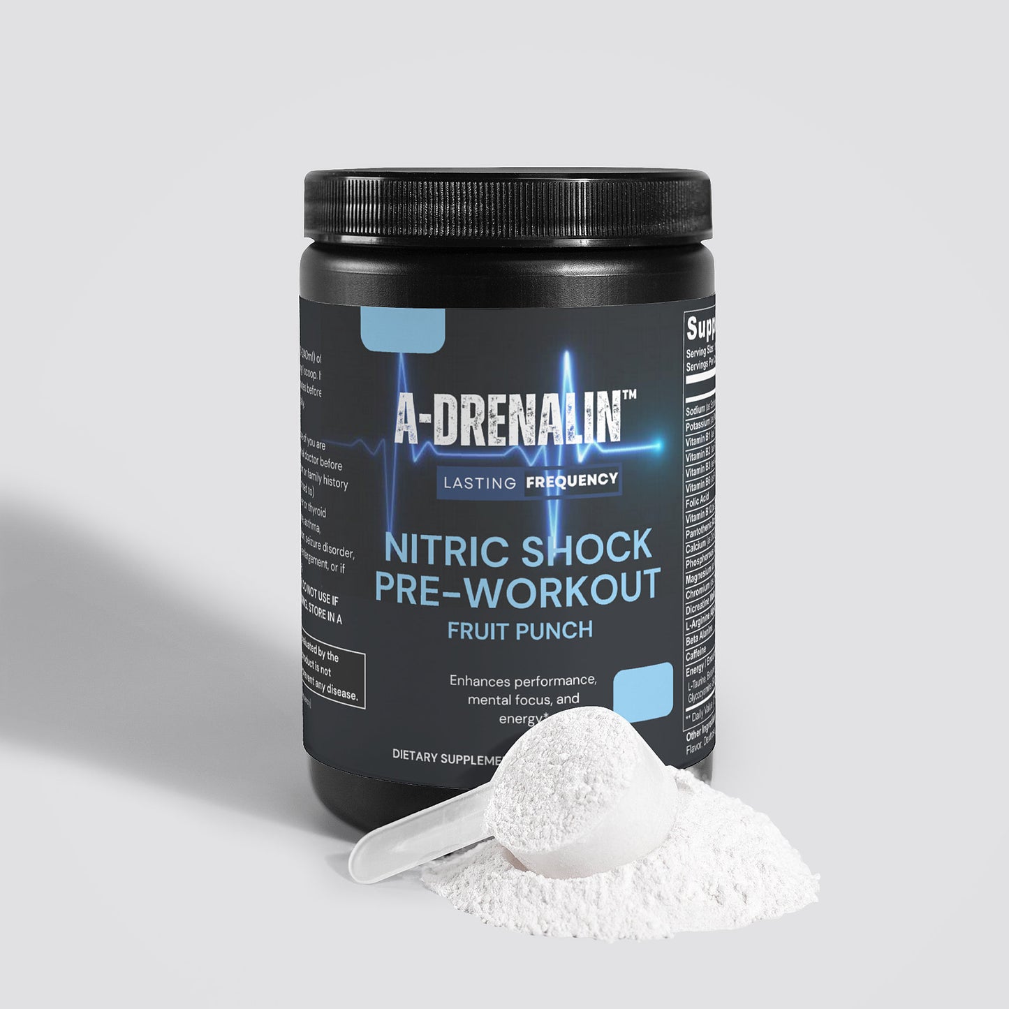 Nitric Shock Pre-Workout Powder (Fruit Punch)