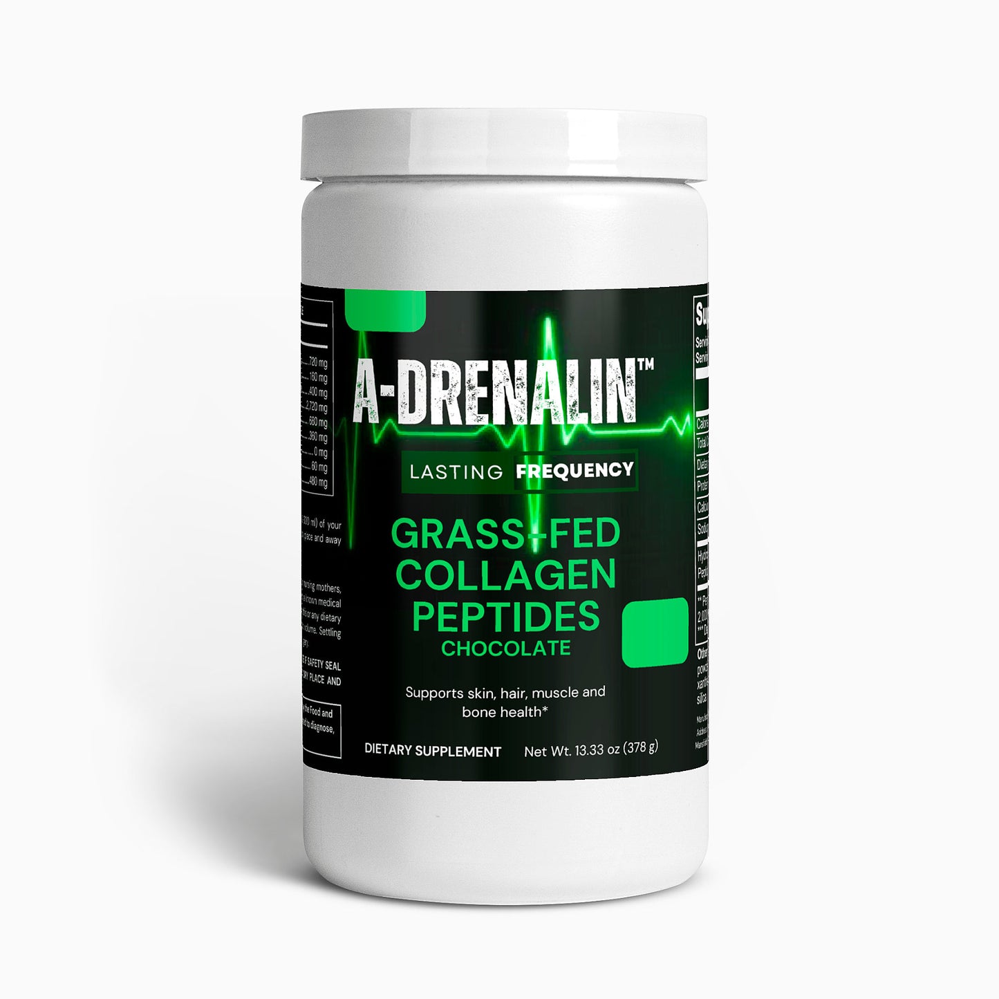Grass-Fed Collagen Peptides Powder (Chocolate)