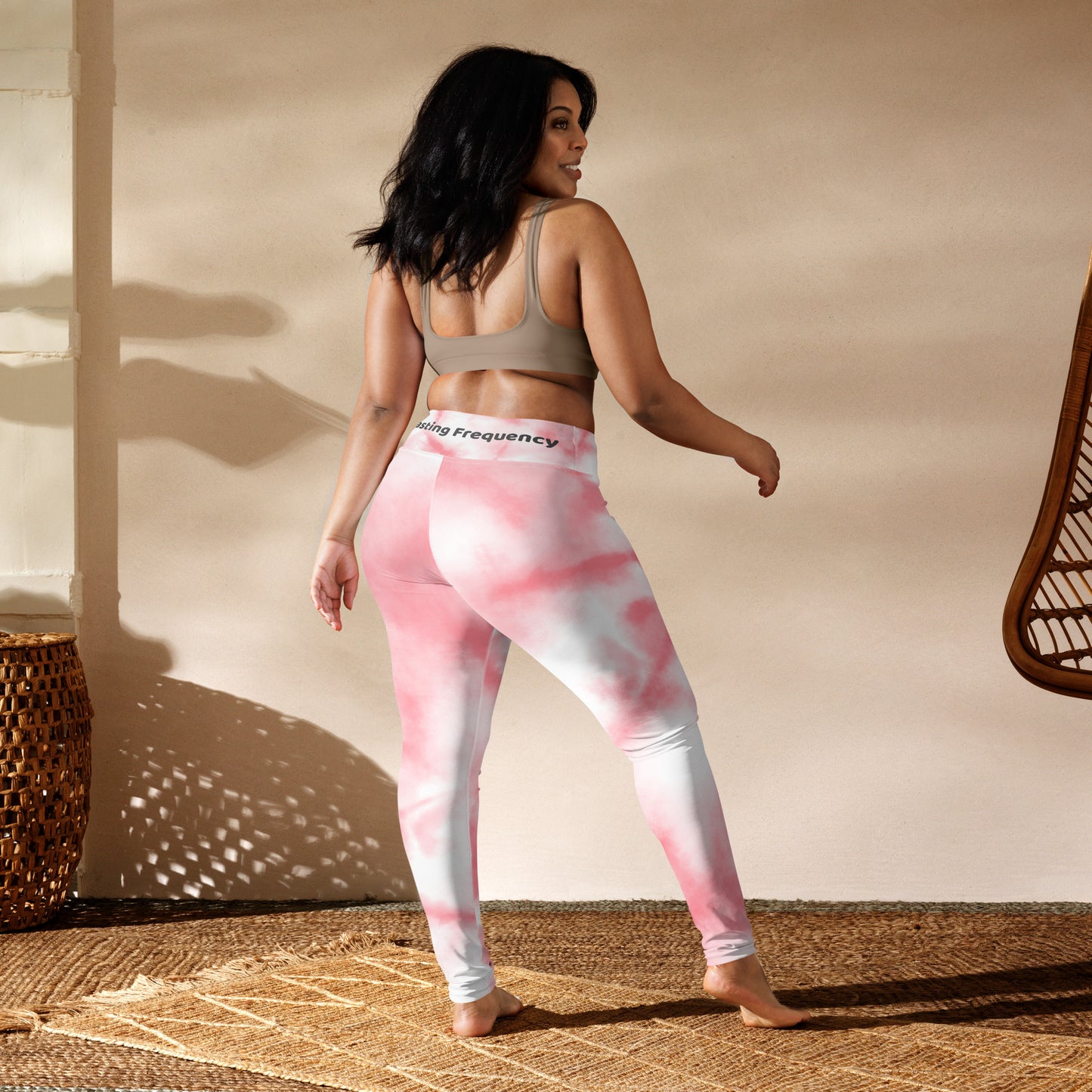 Pink Cloud Yoga Leggings