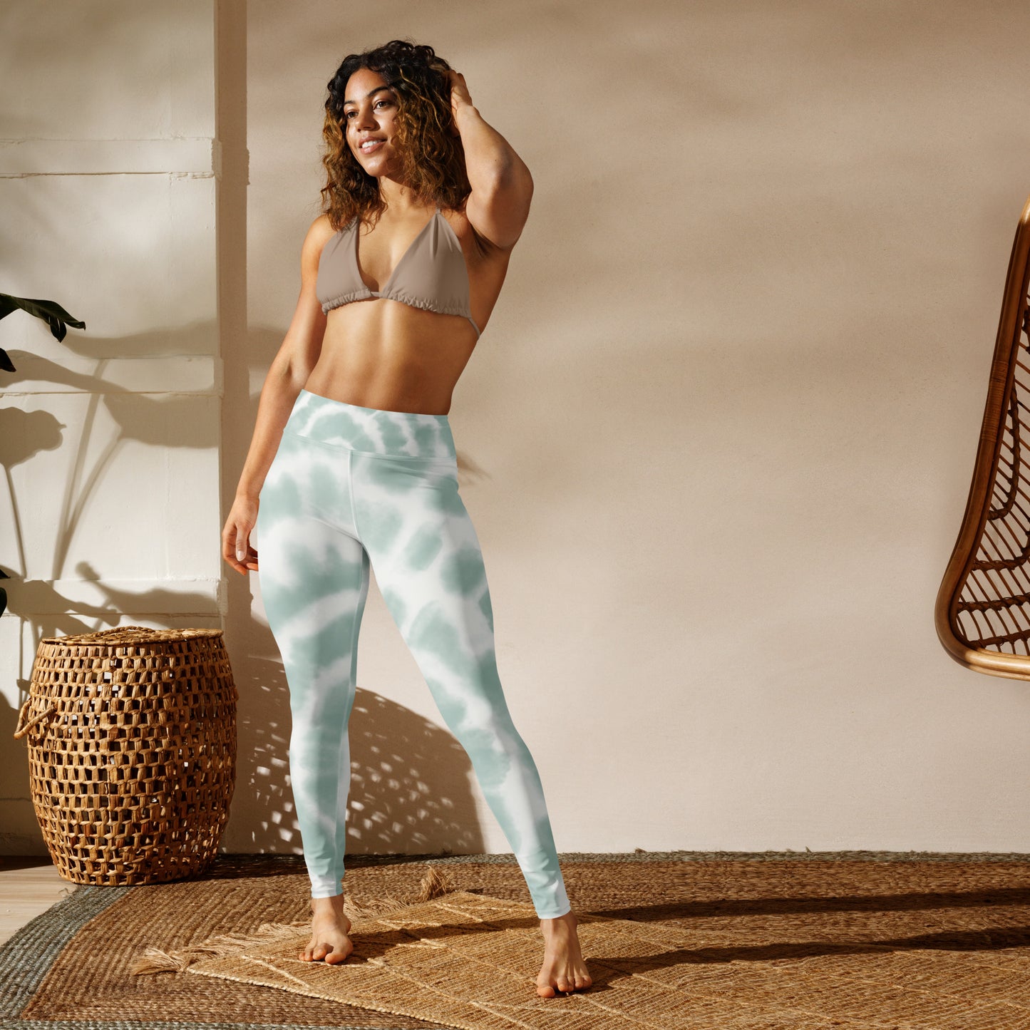 Ocean Breeze Yoga Leggings