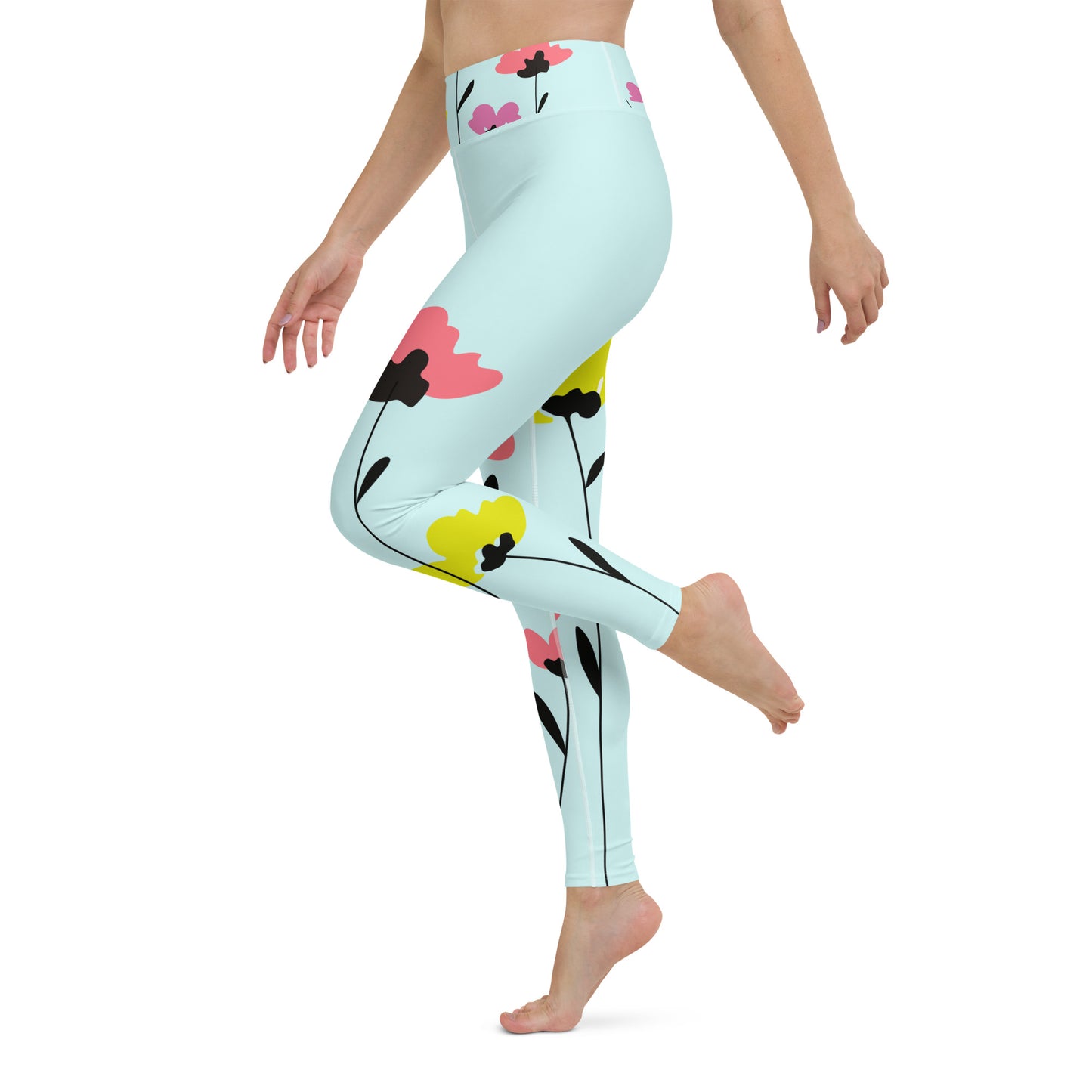 Flower Yoga Leggings