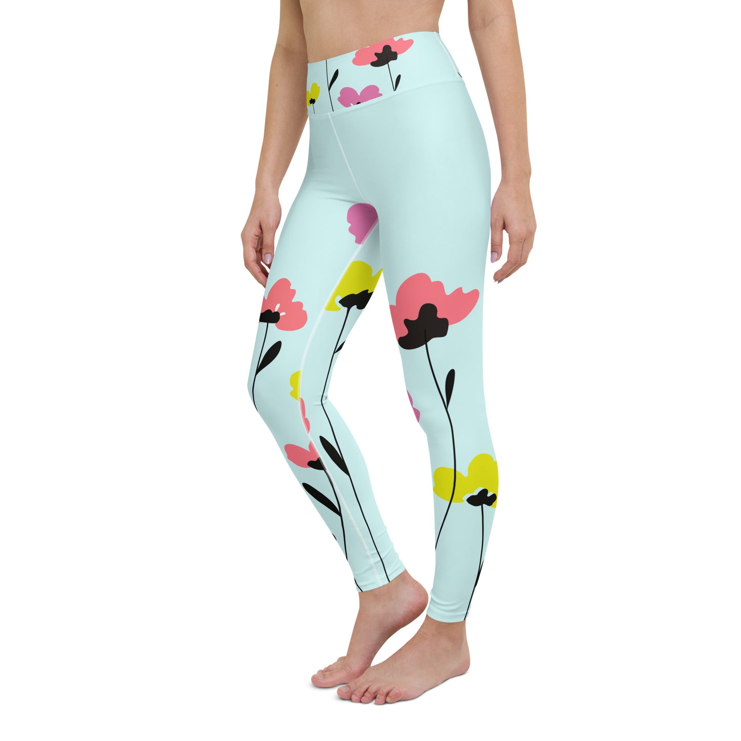 Flower Yoga Leggings