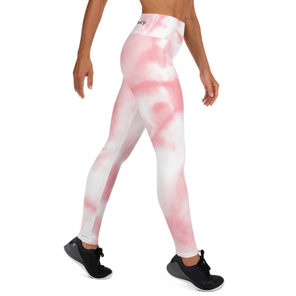Pink Cloud Yoga Leggings