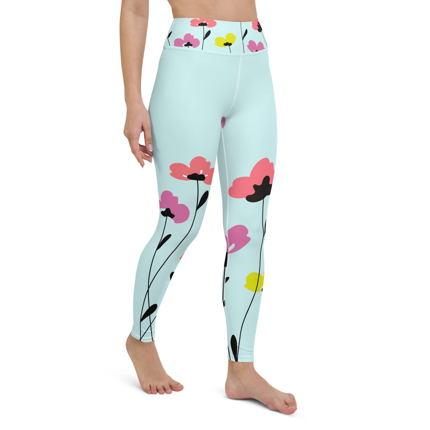 Flower Yoga Leggings