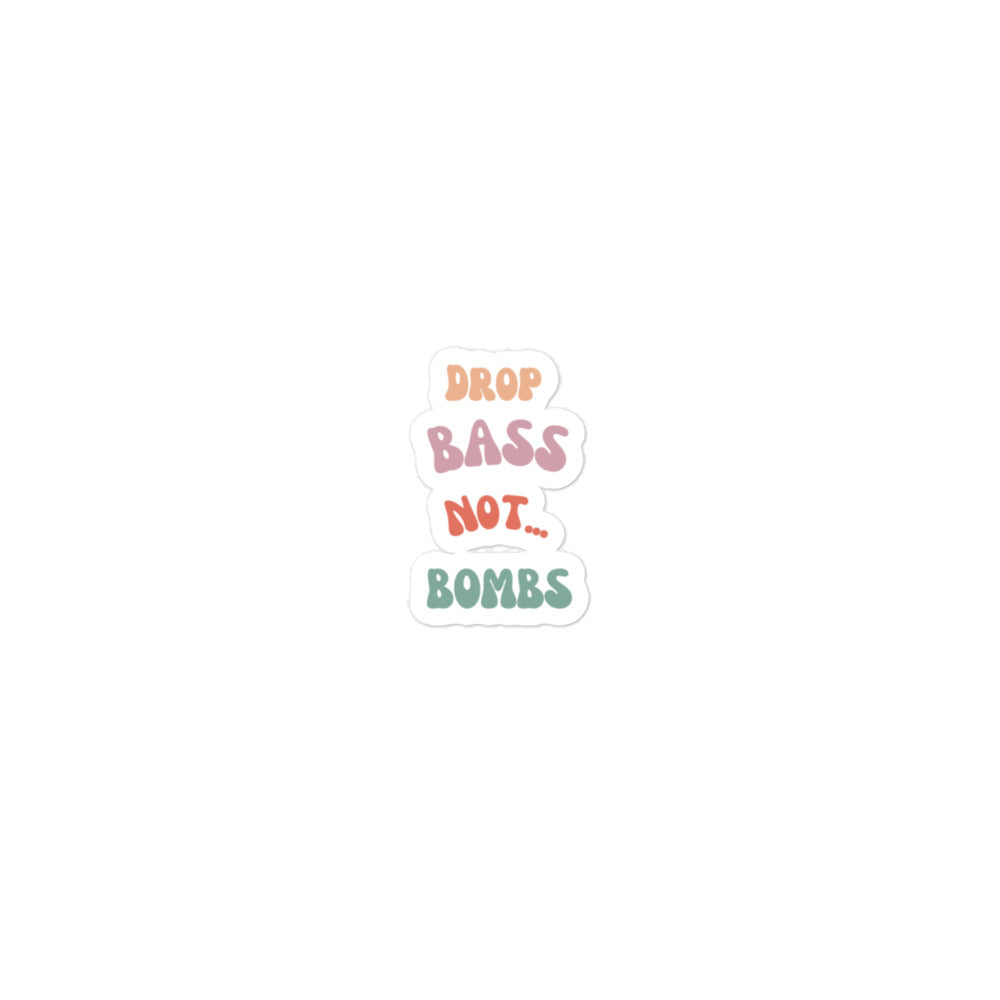 Drop Bass Sticker