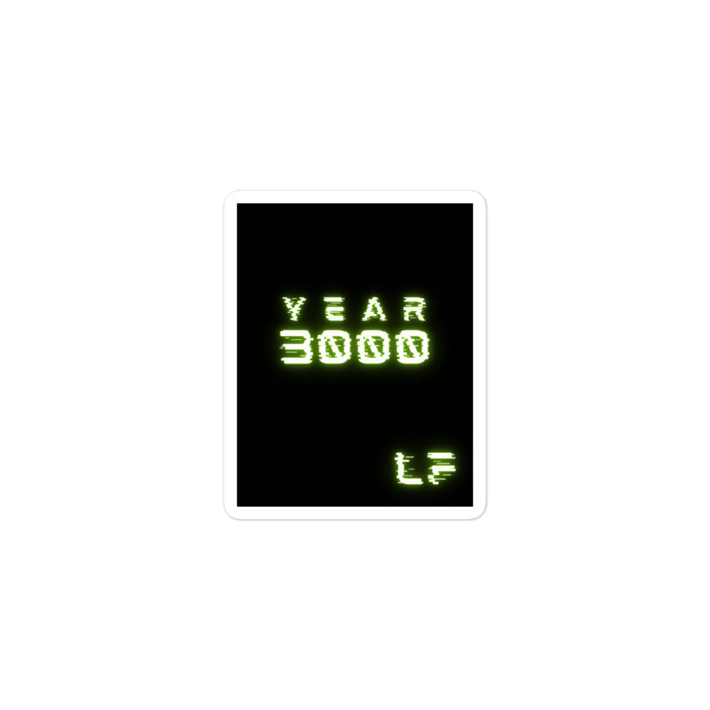 YEAR 3000 Sticker