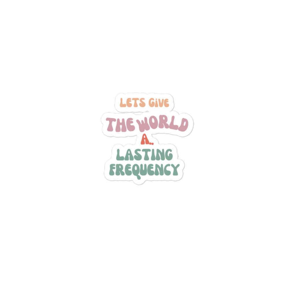 Let's Give Sticker