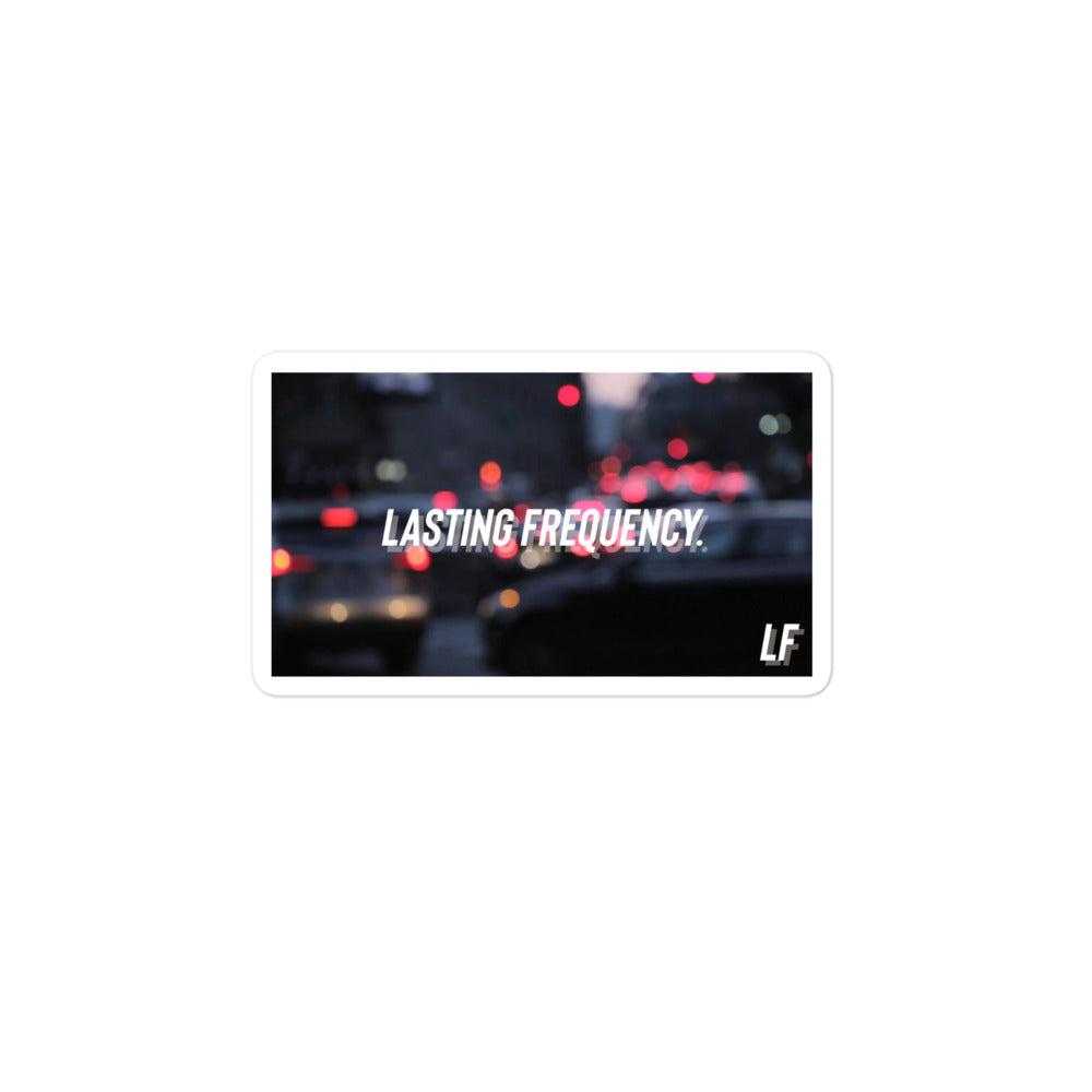 Lasting Frequency Sticker