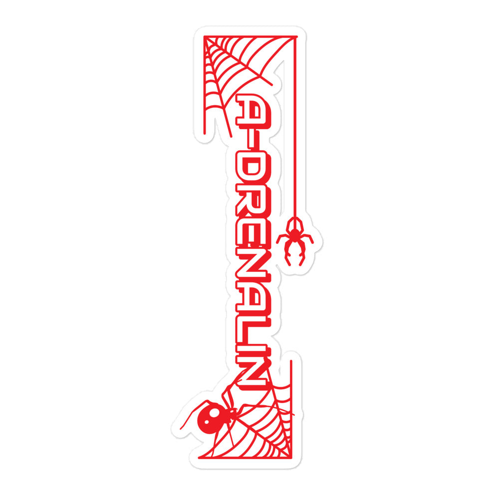Spider's A-Drenalin Sticker