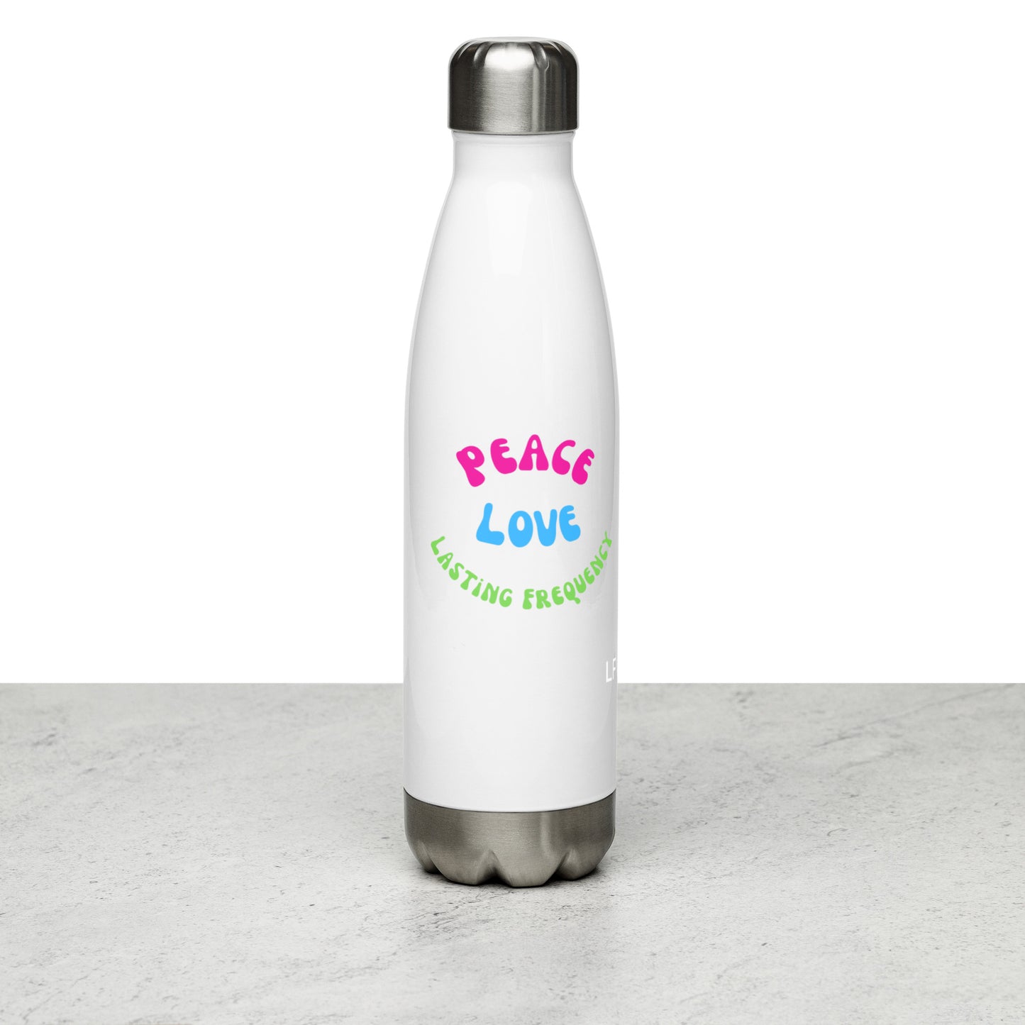 Peace, Love LF SS Water Bottle