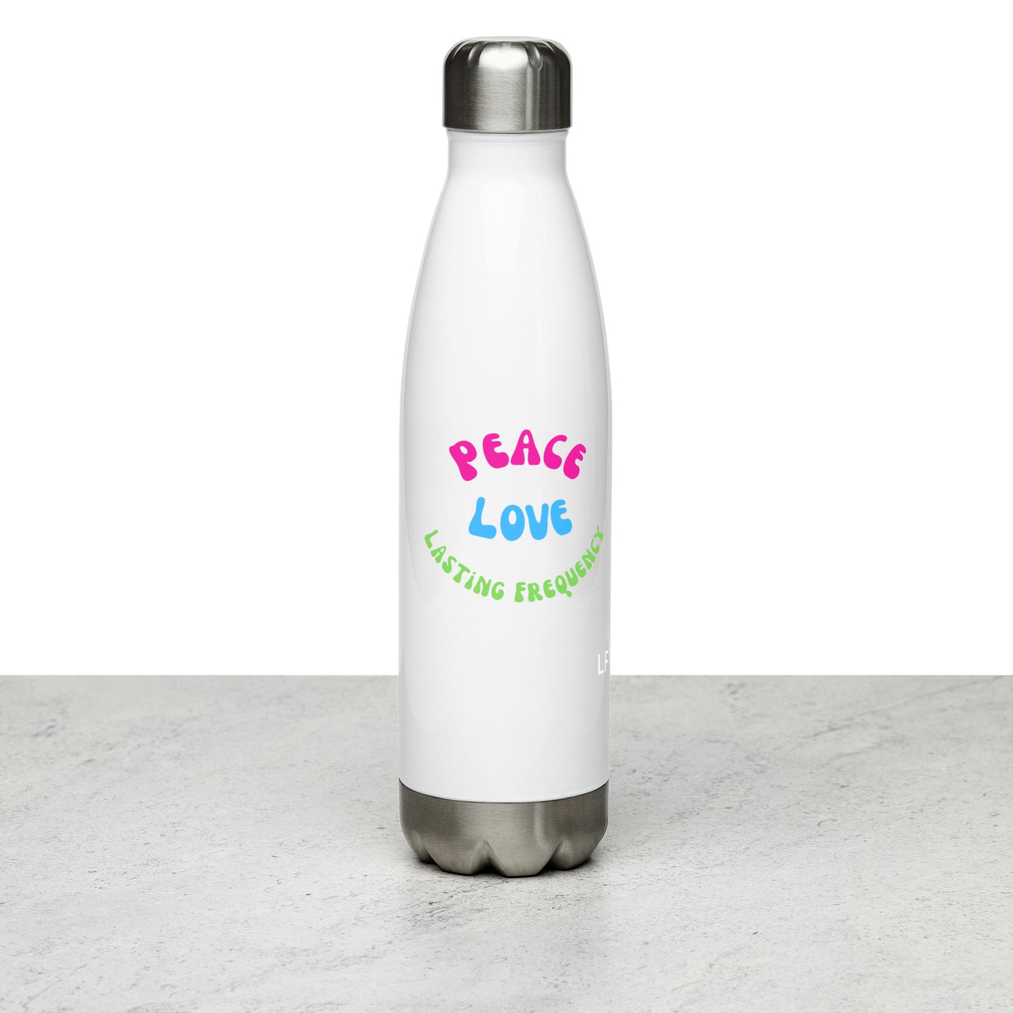 Peace, Love LF SS Water Bottle