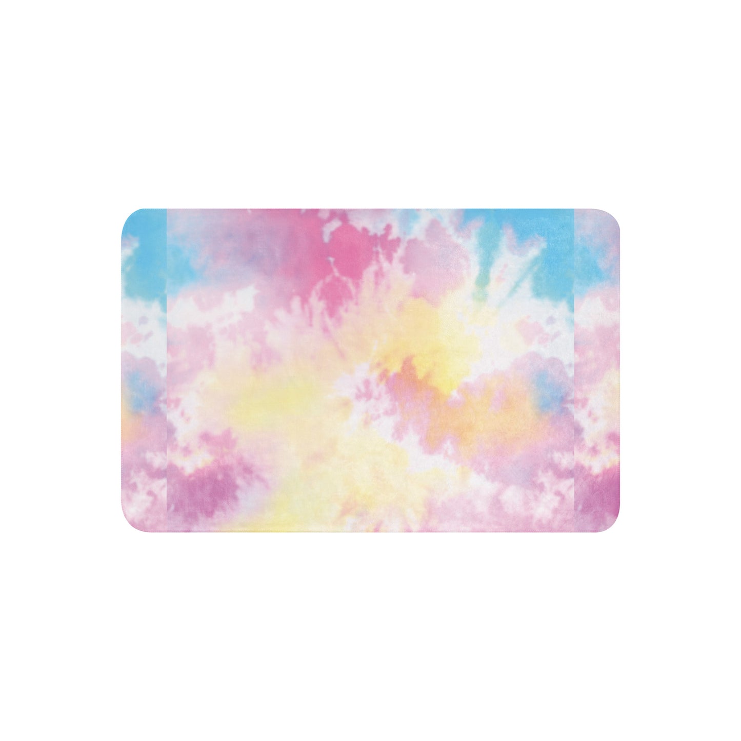 Colorful Clouds Sherpa blanket