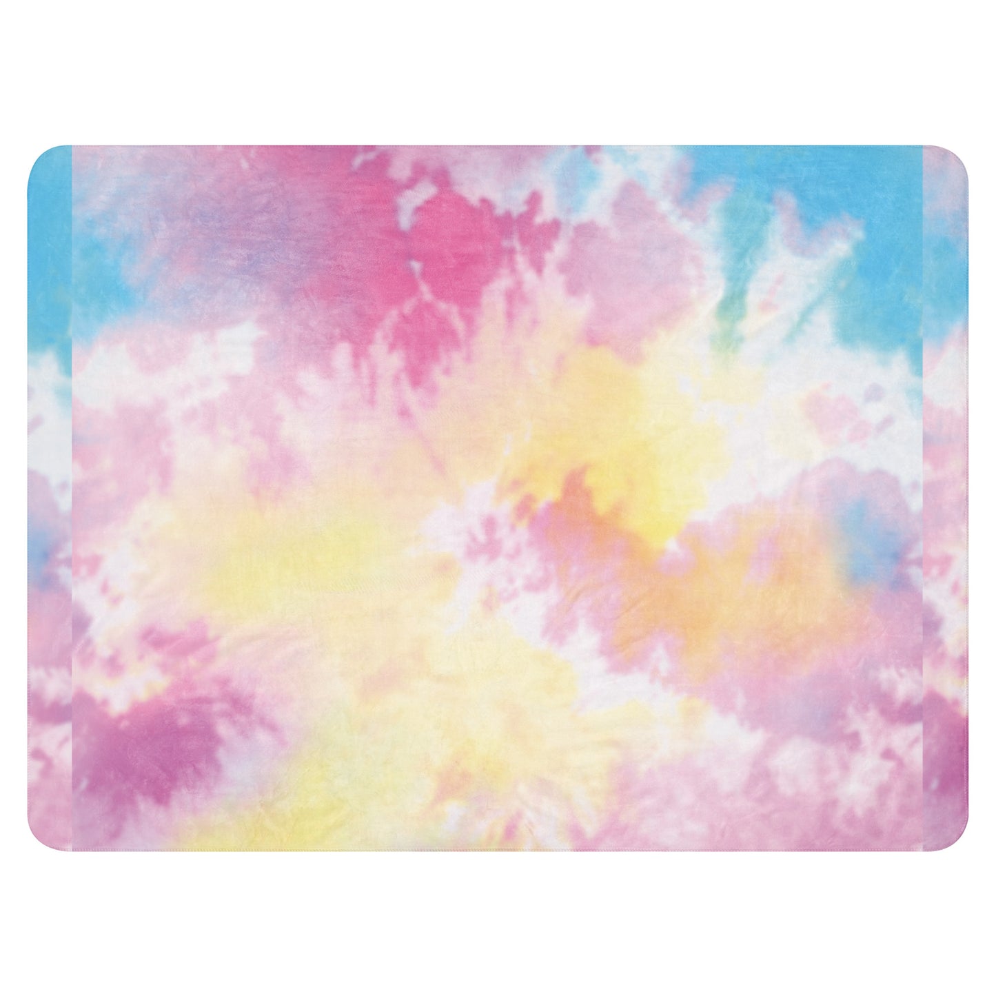 Colorful Clouds Sherpa blanket