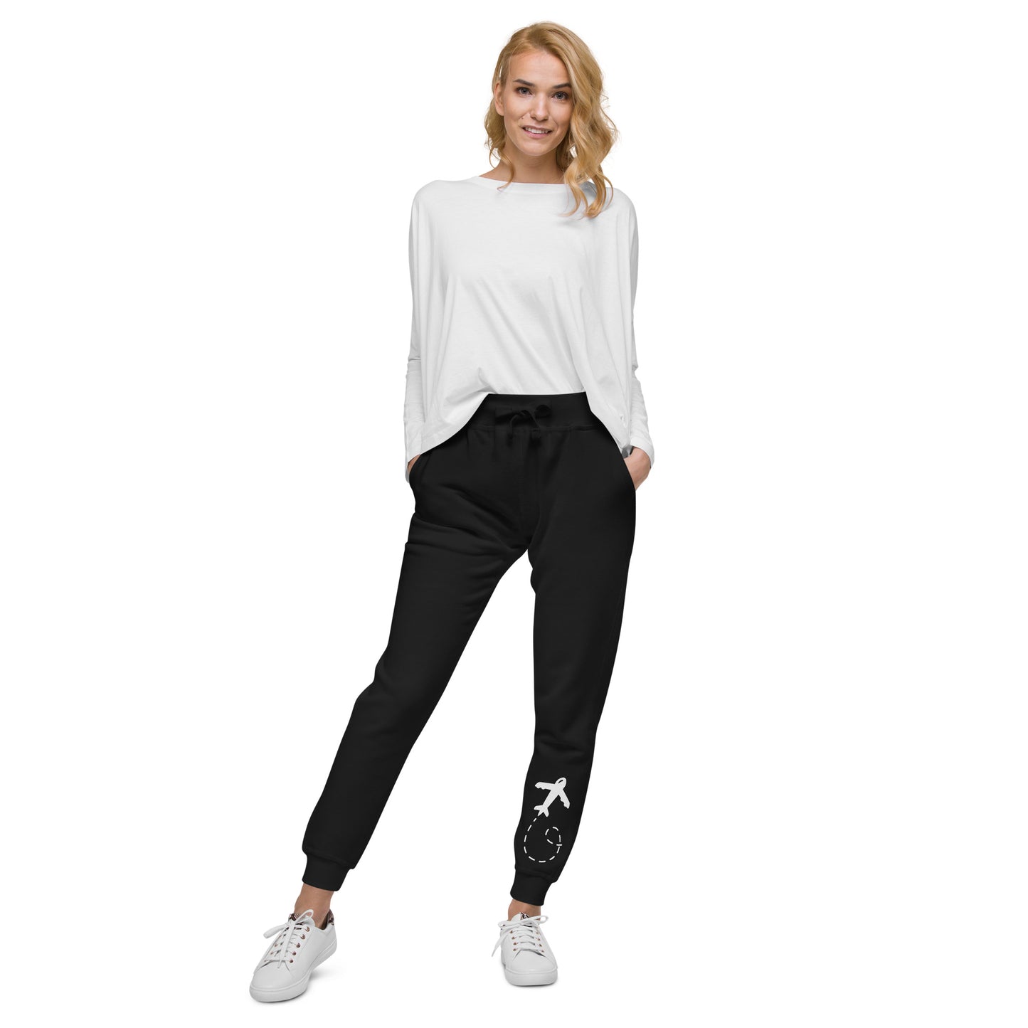 Airplane Vision fleece sweatpants