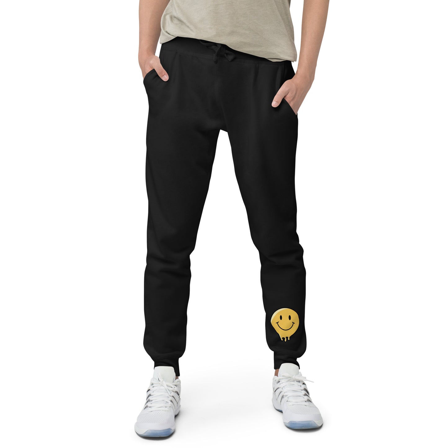 Melting Smile fleece sweatpants