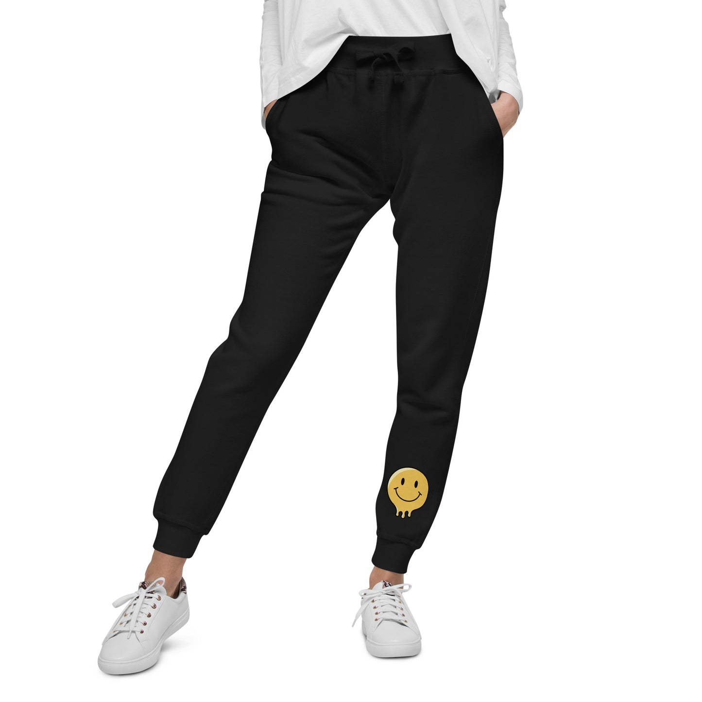 Melting Smile fleece sweatpants