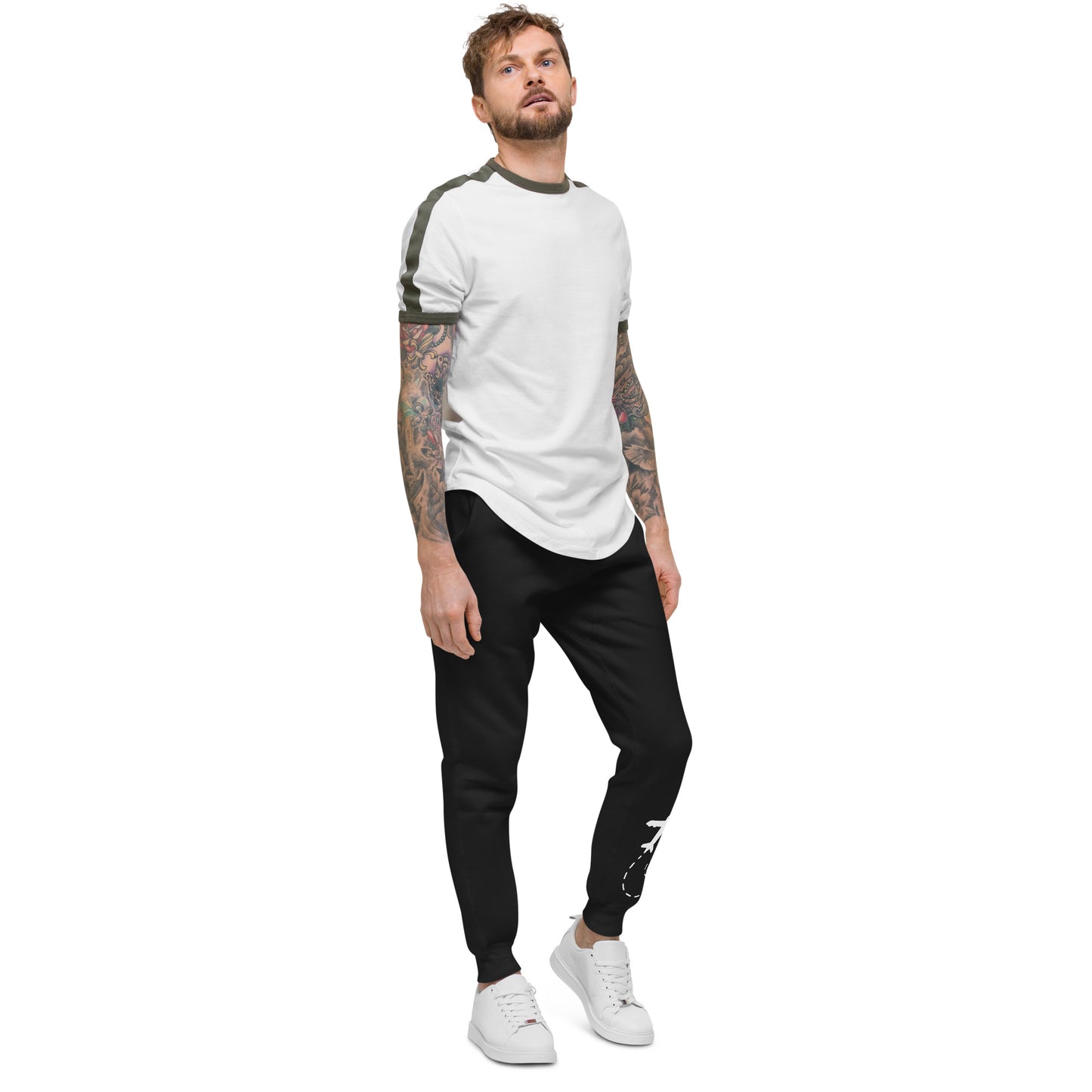 Airplane Vision fleece sweatpants