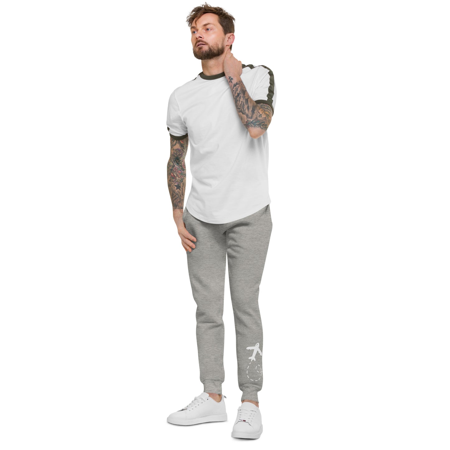 Airplane Vision fleece sweatpants