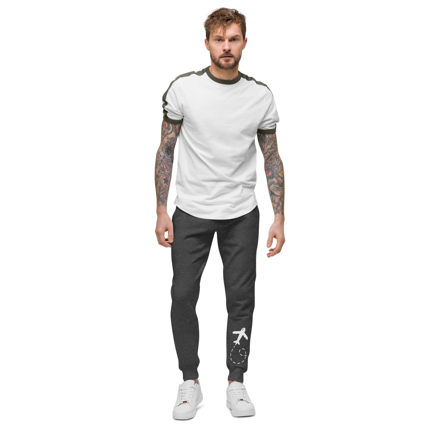 Airplane Vision fleece sweatpants