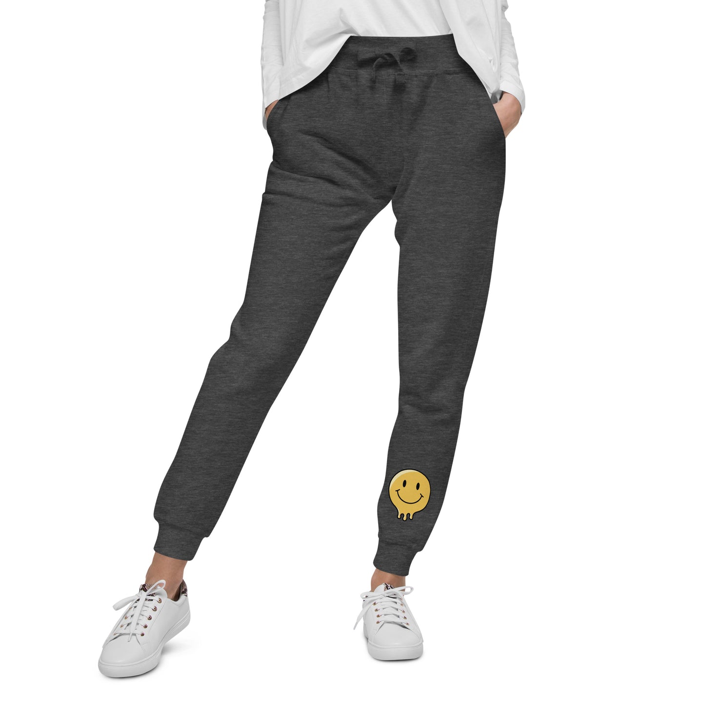 Melting Smile fleece sweatpants