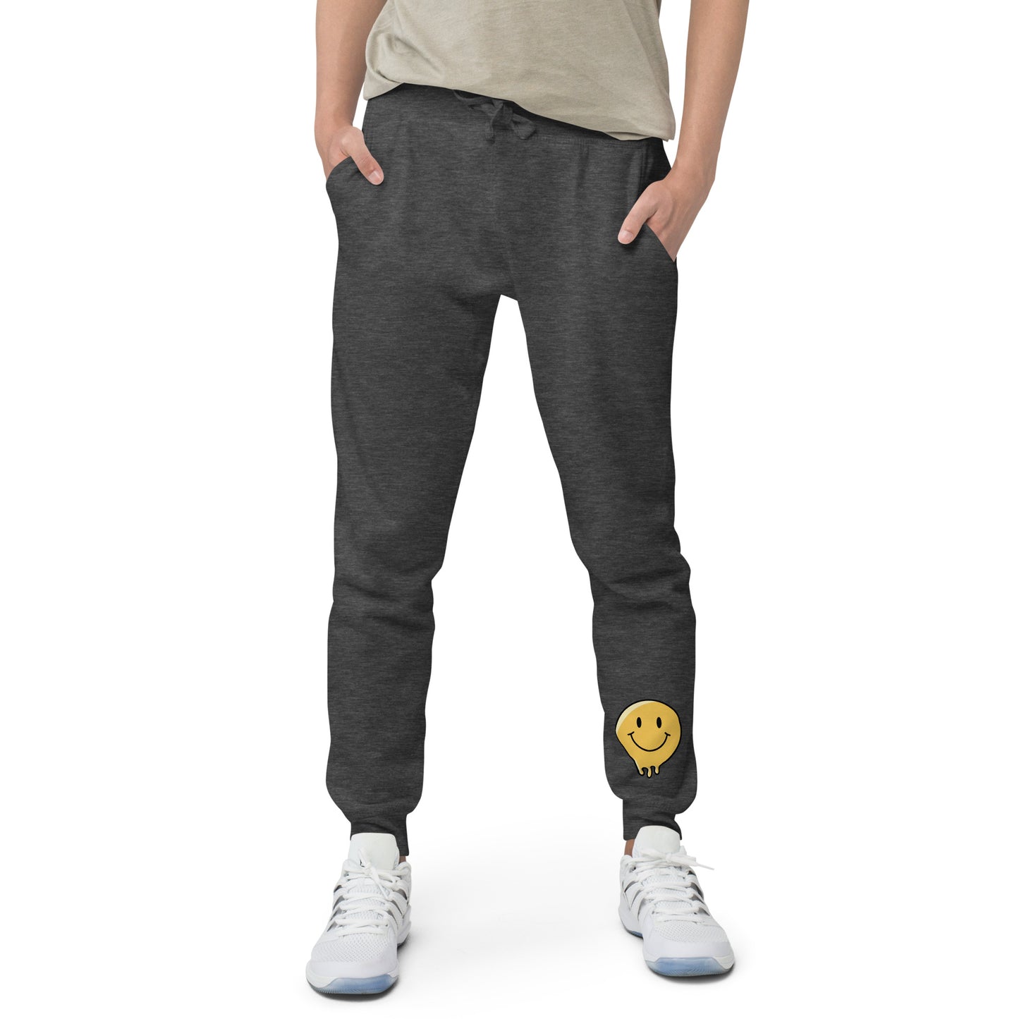 Melting Smile fleece sweatpants