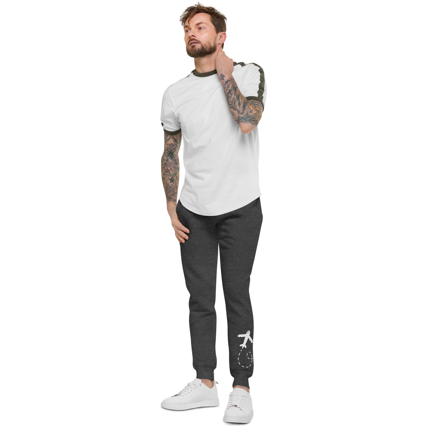 Airplane Vision fleece sweatpants