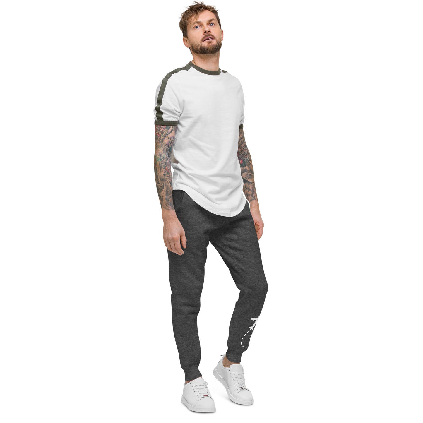 Airplane Vision fleece sweatpants