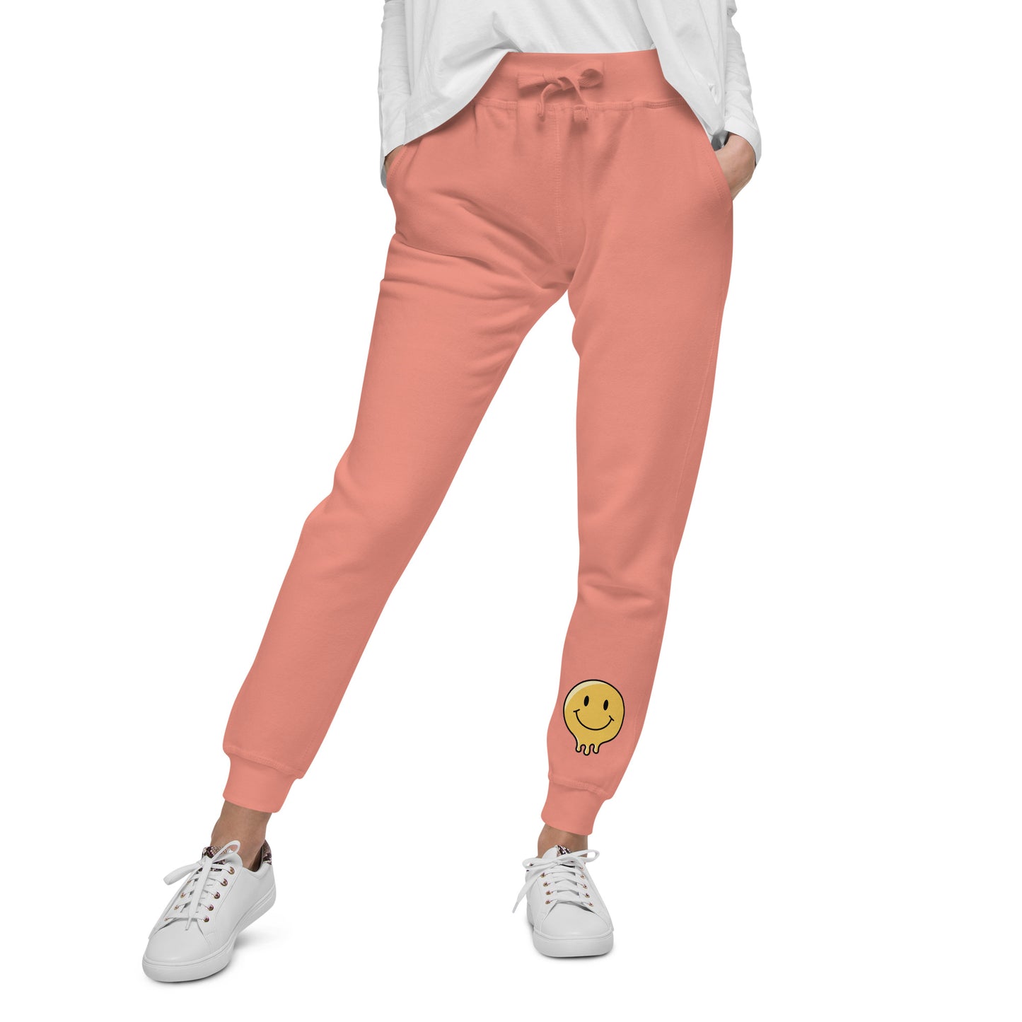 Melting Smile fleece sweatpants