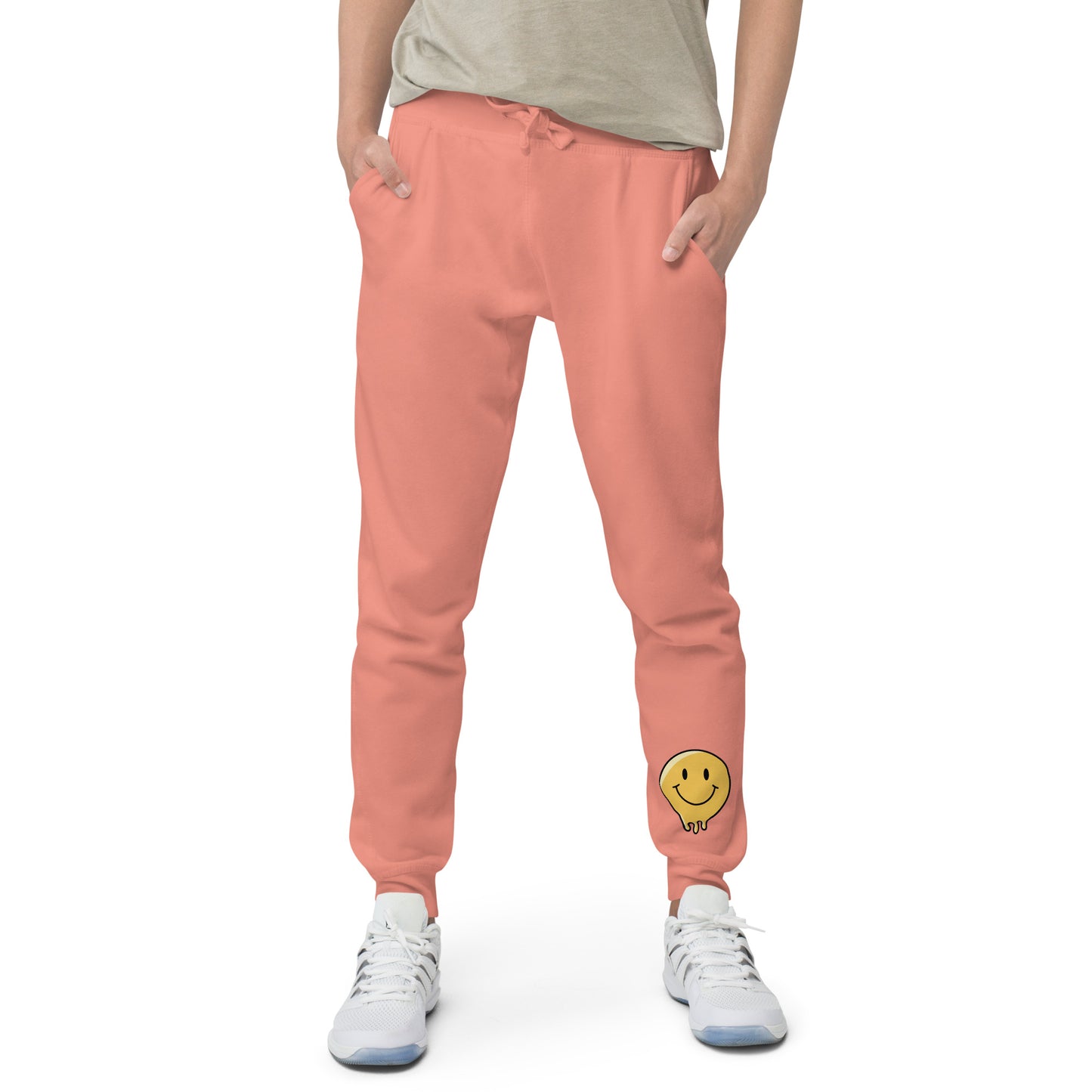 Melting Smile fleece sweatpants