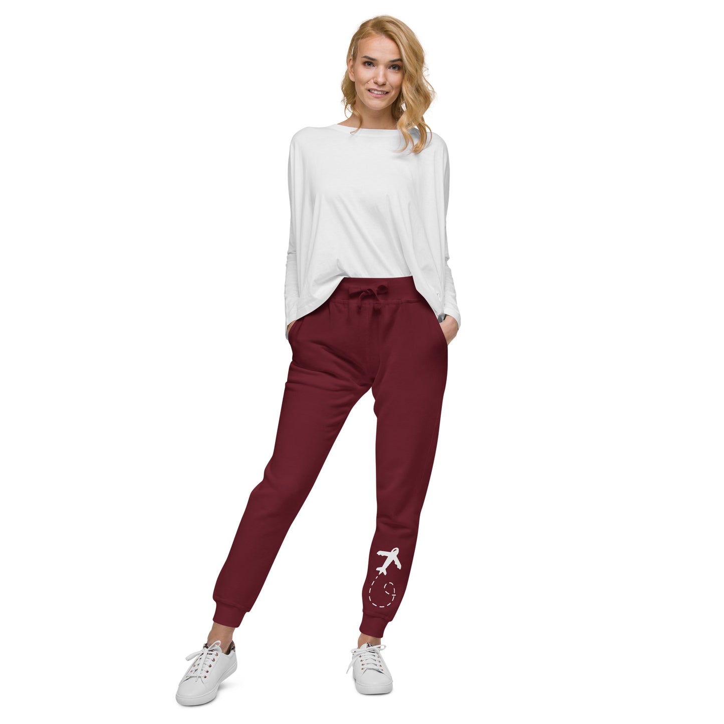 Airplane Vision fleece sweatpants