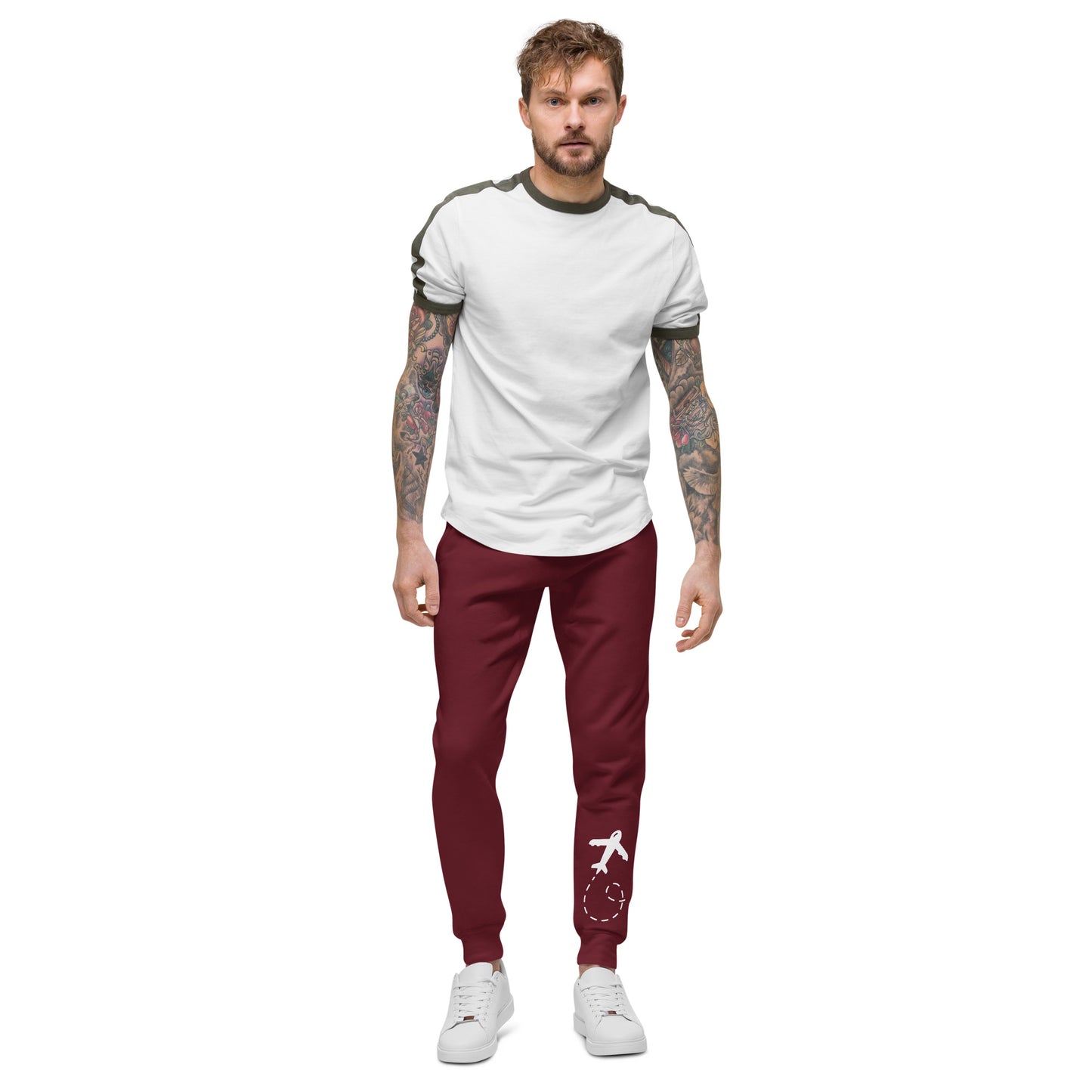 Airplane Vision fleece sweatpants