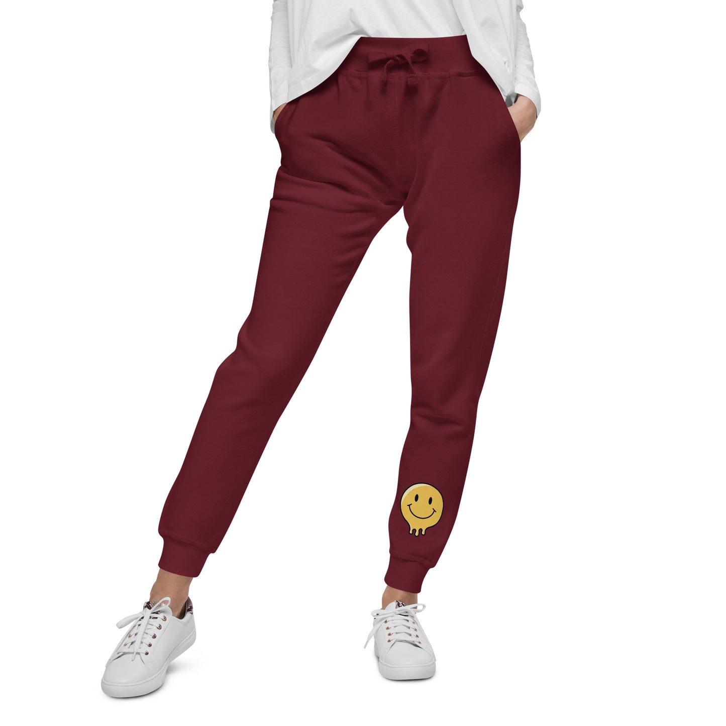 Melting Smile fleece sweatpants
