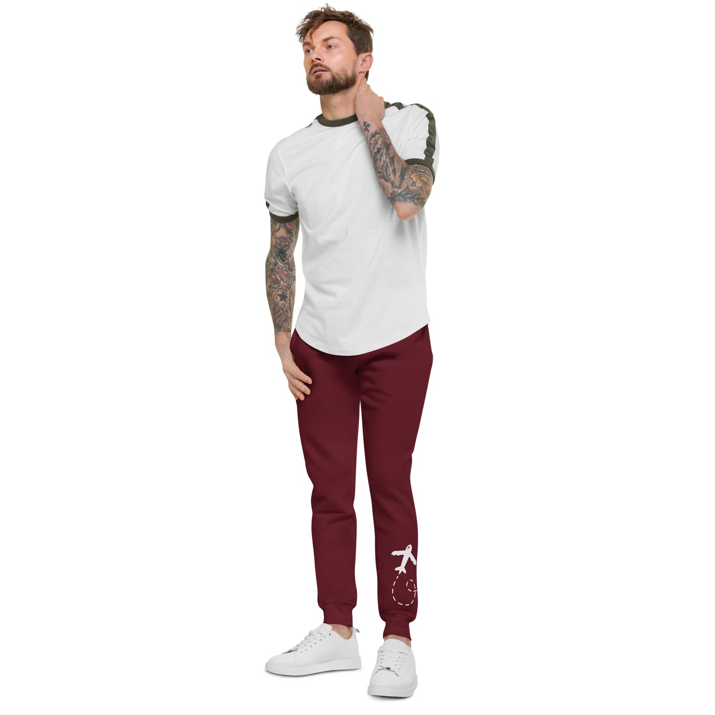 Airplane Vision fleece sweatpants