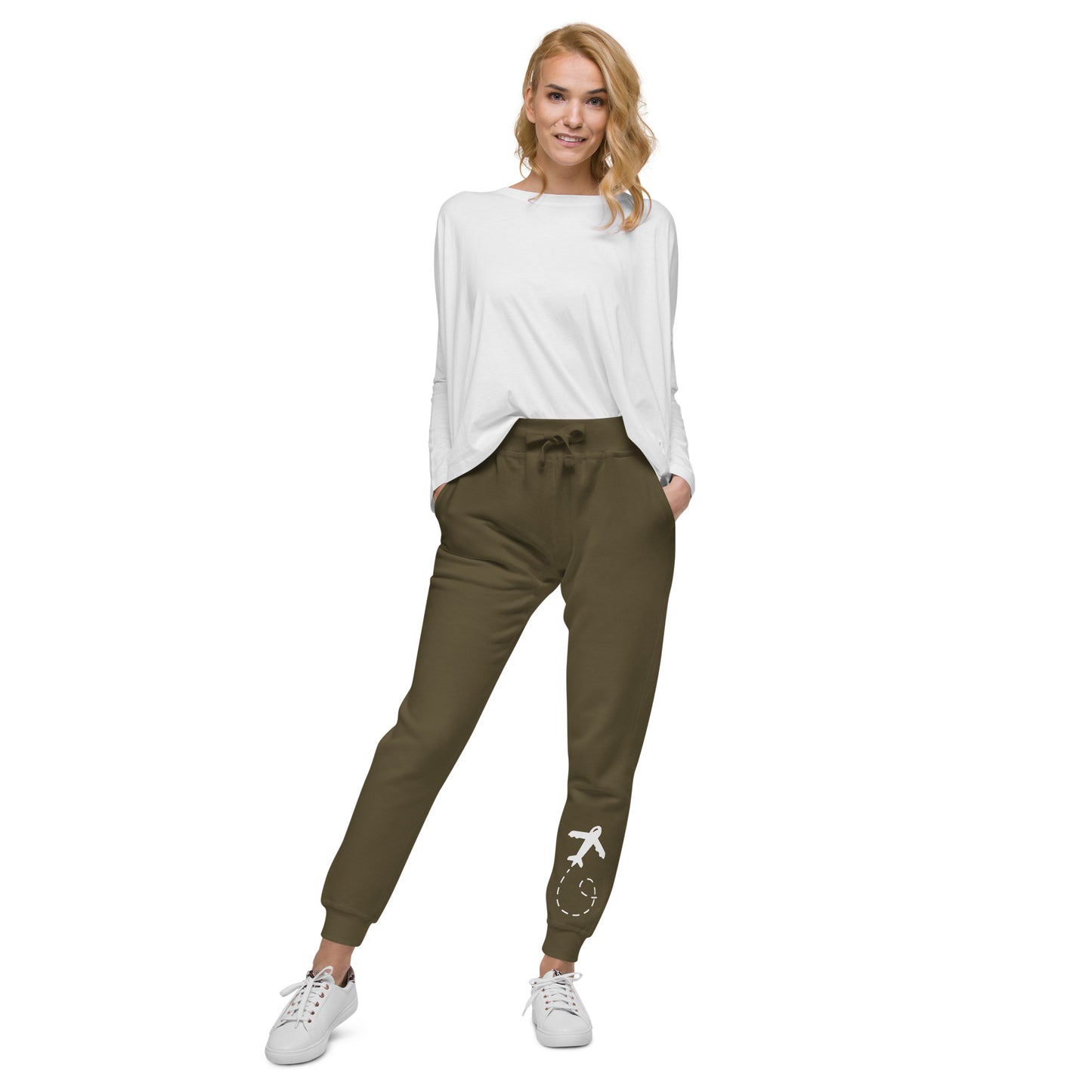 Airplane Vision fleece sweatpants