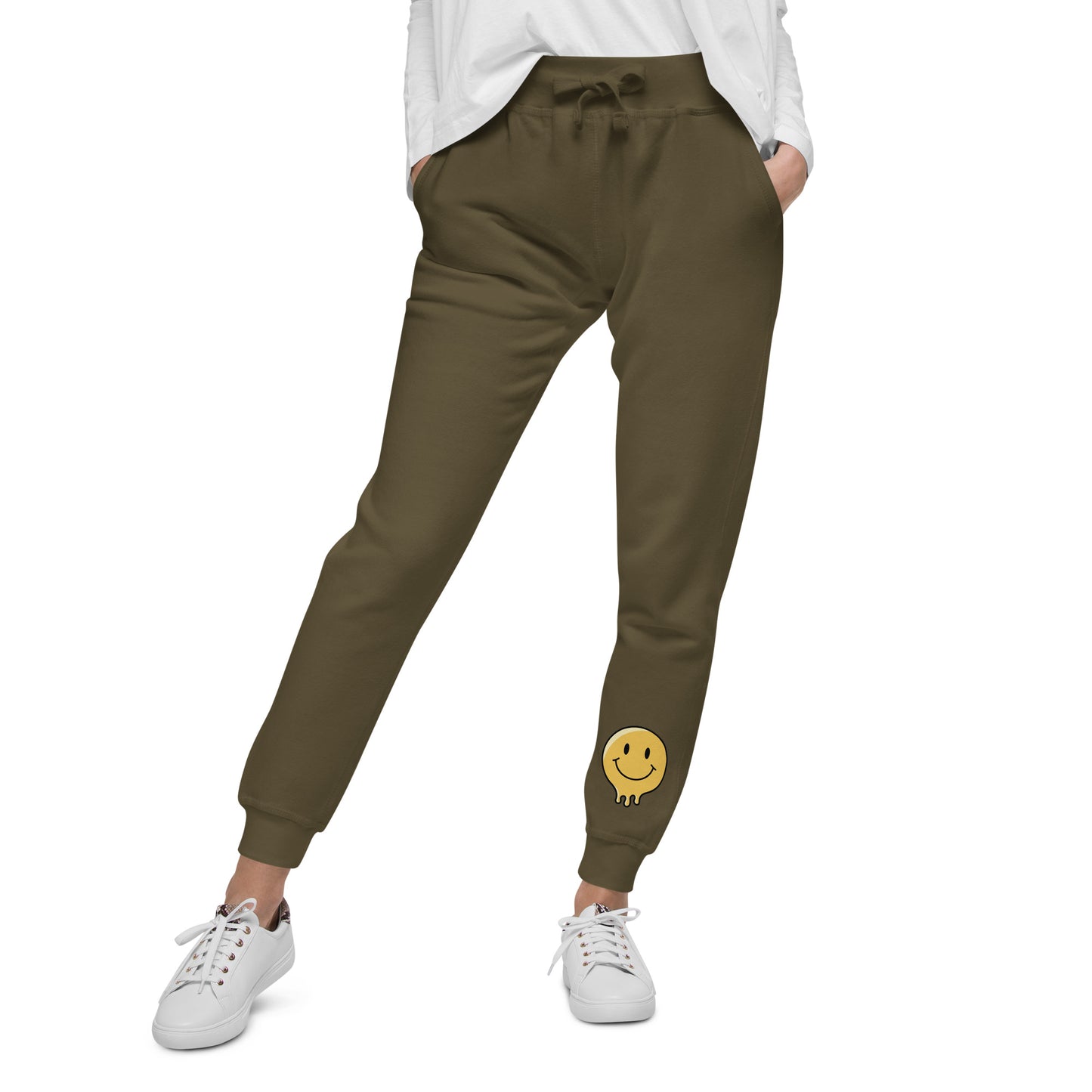 Melting Smile fleece sweatpants