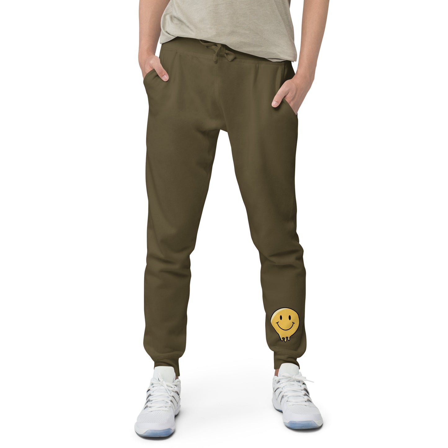 Melting Smile fleece sweatpants