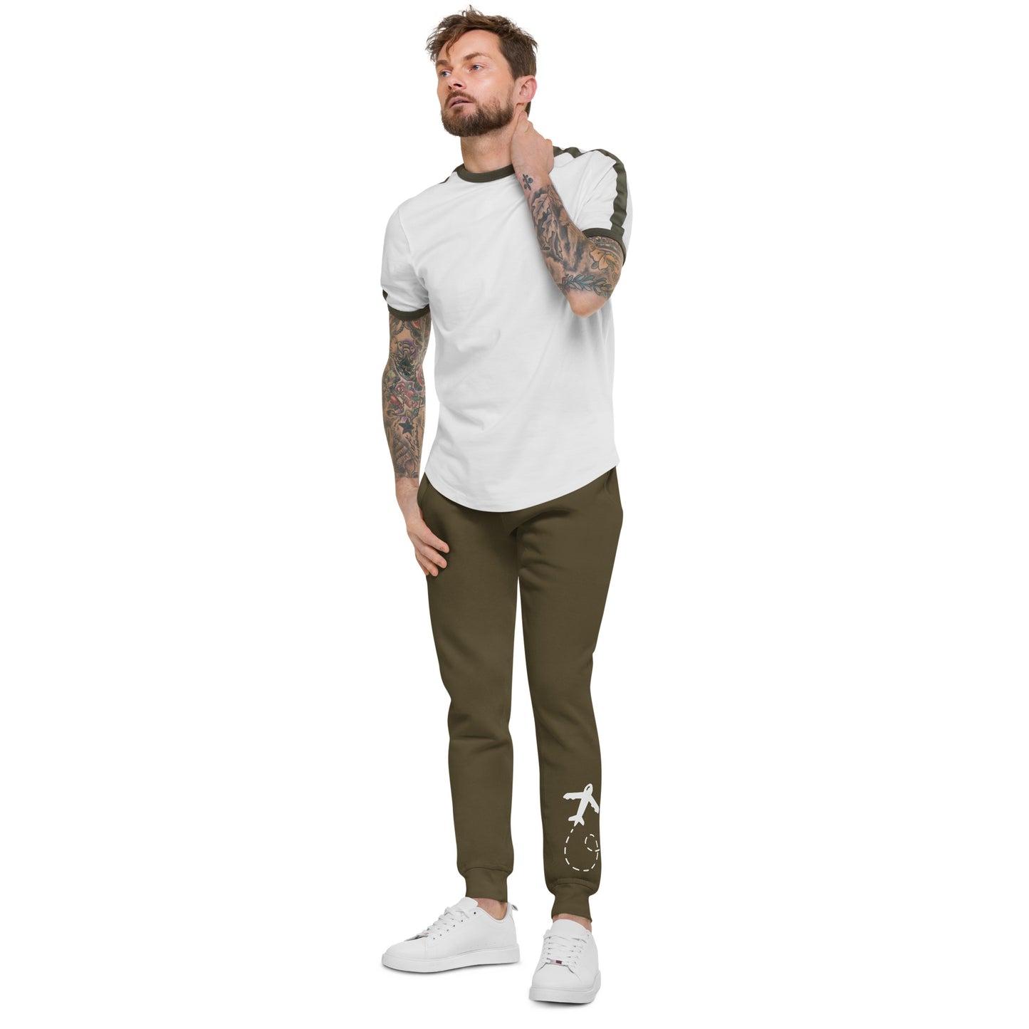 Airplane Vision fleece sweatpants