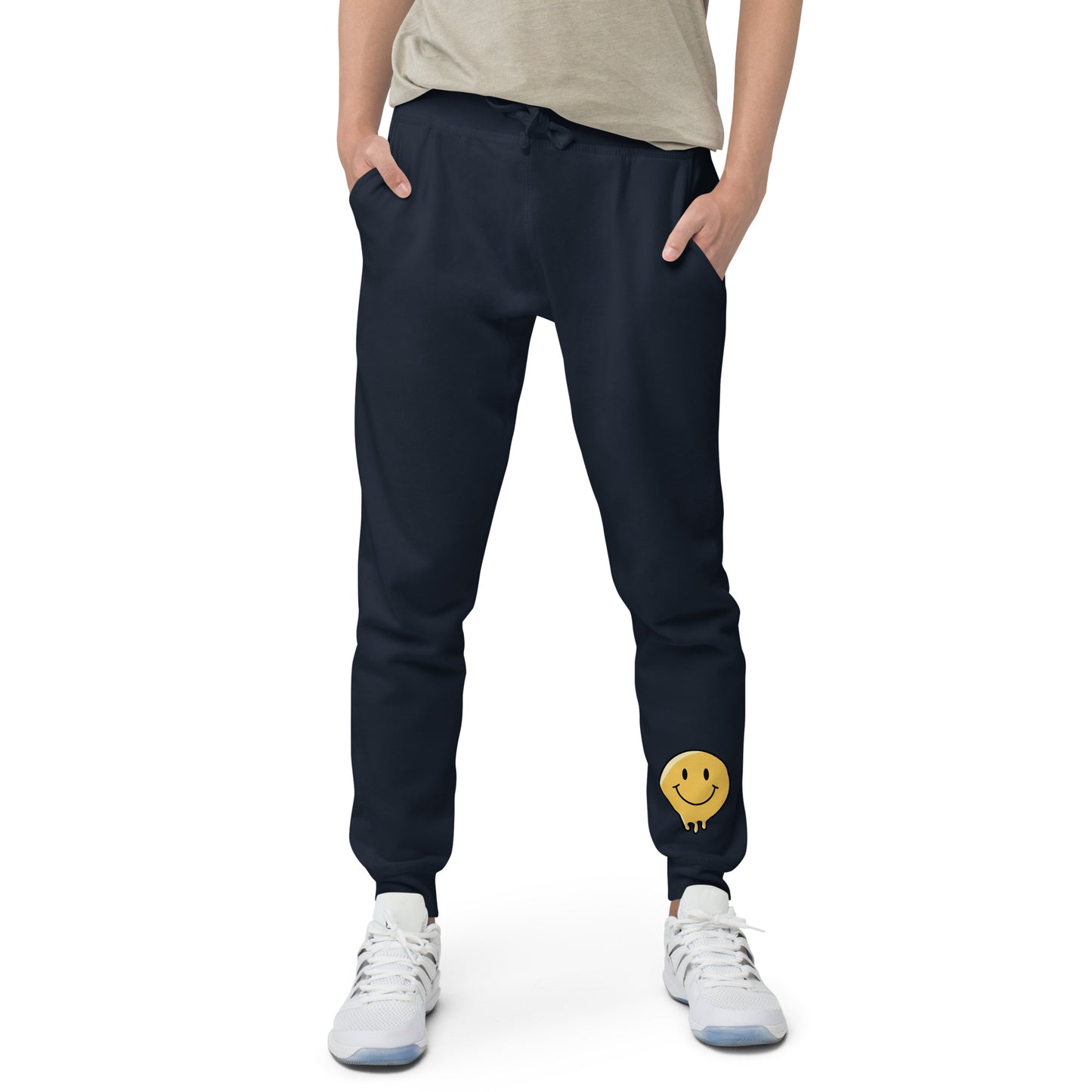 Melting Smile fleece sweatpants
