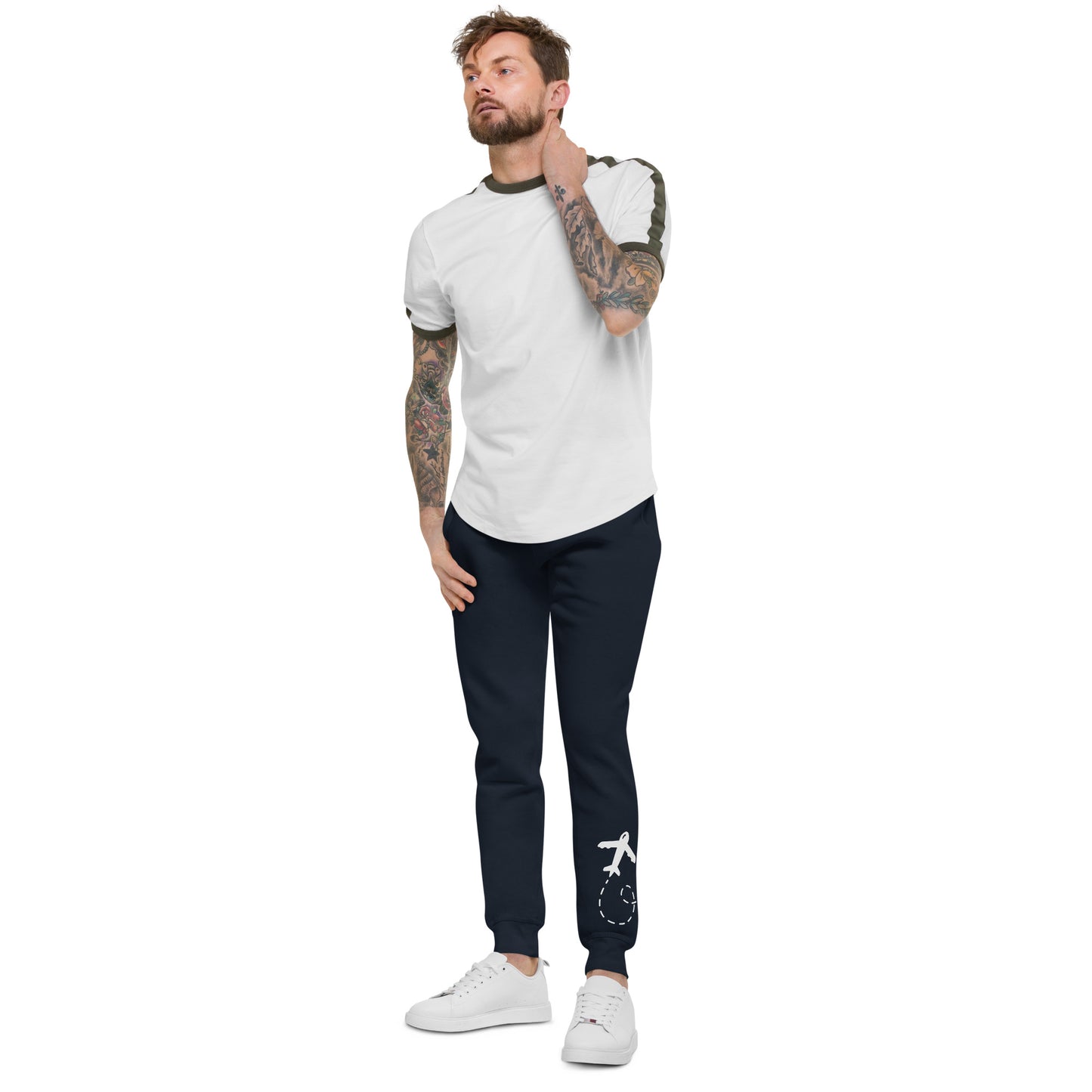 Airplane Vision fleece sweatpants