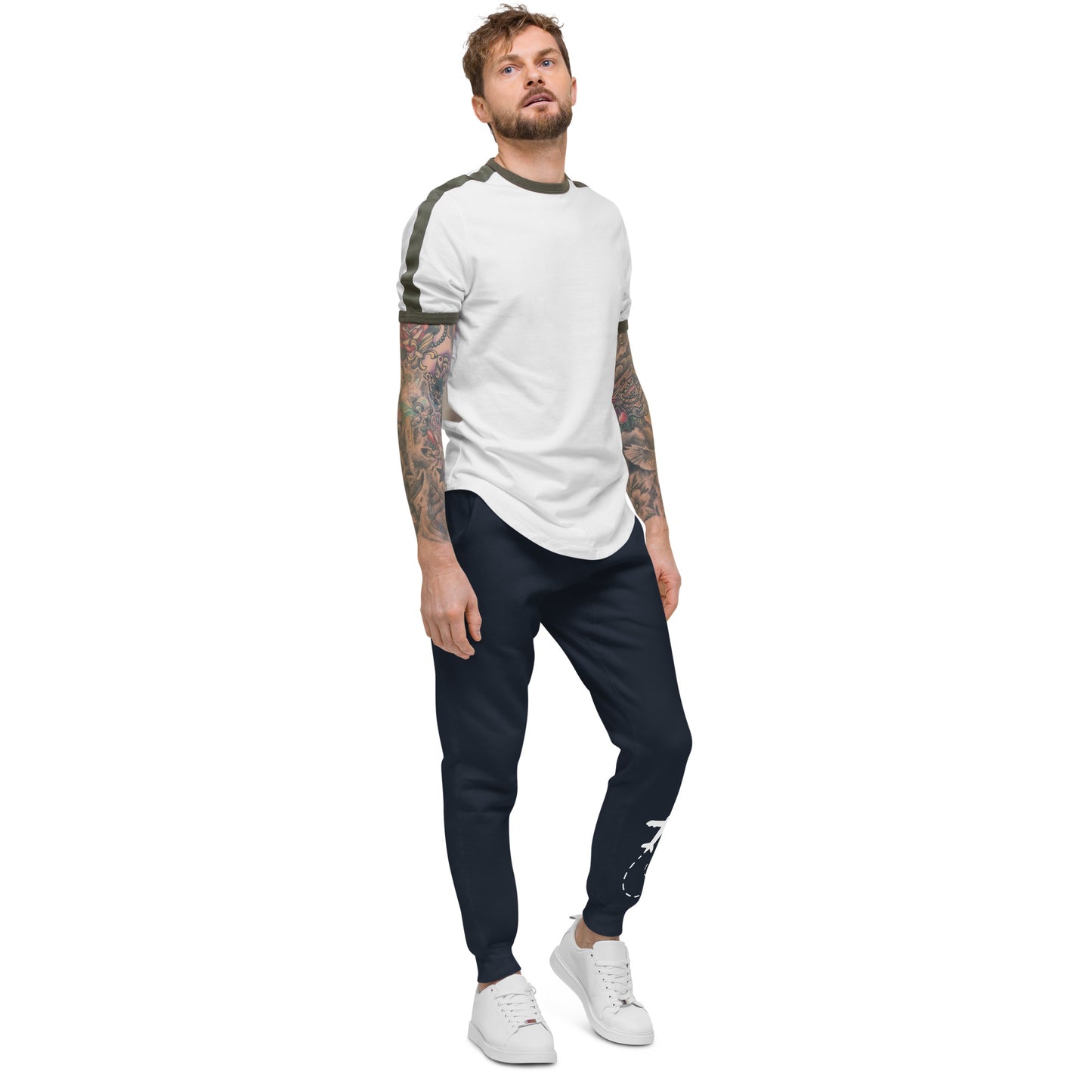 Airplane Vision fleece sweatpants