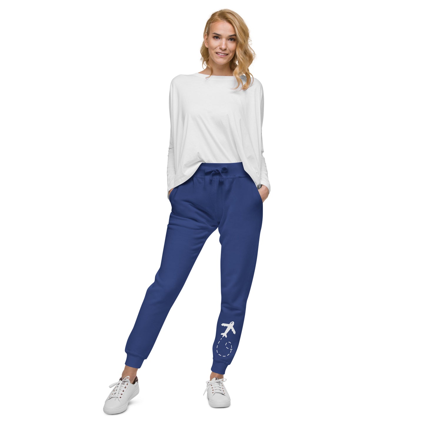 Airplane Vision fleece sweatpants