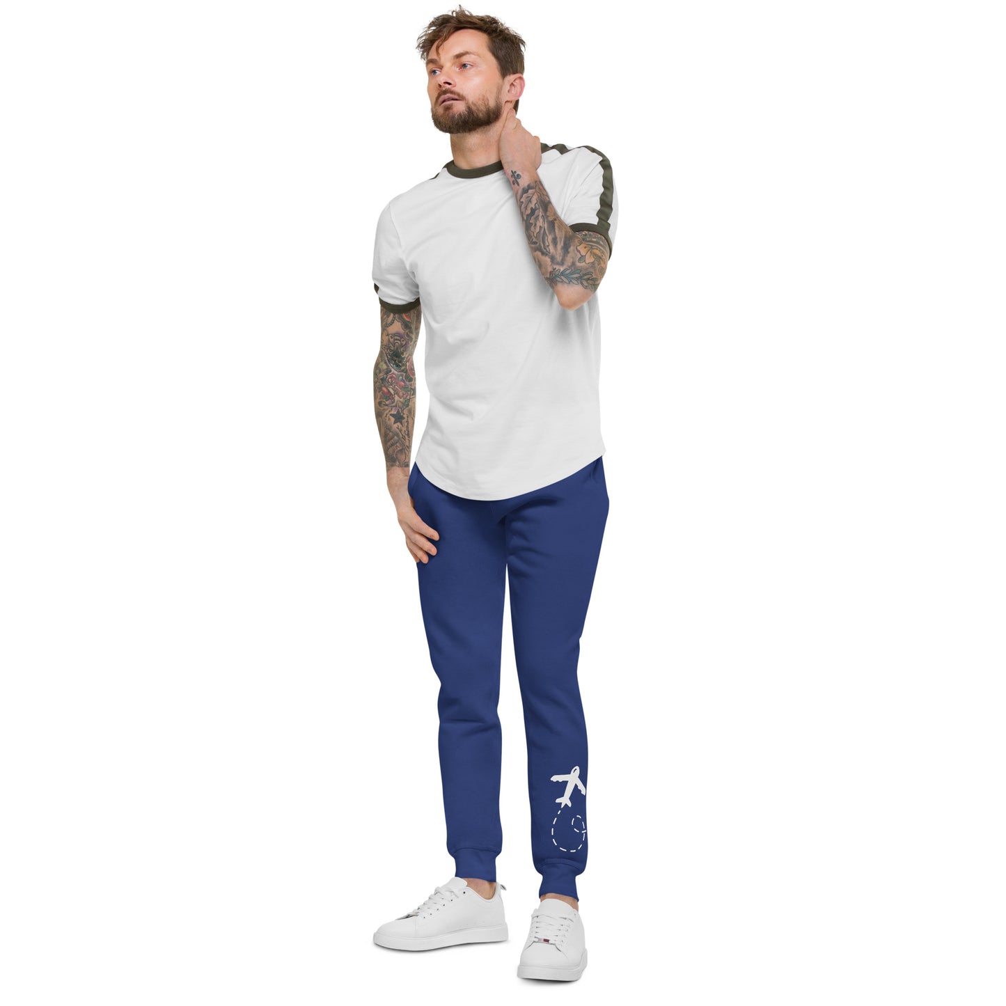 Airplane Vision fleece sweatpants