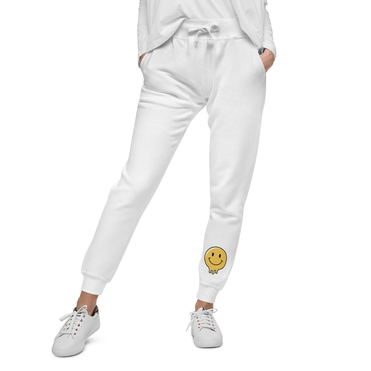 Melting Smile fleece sweatpants