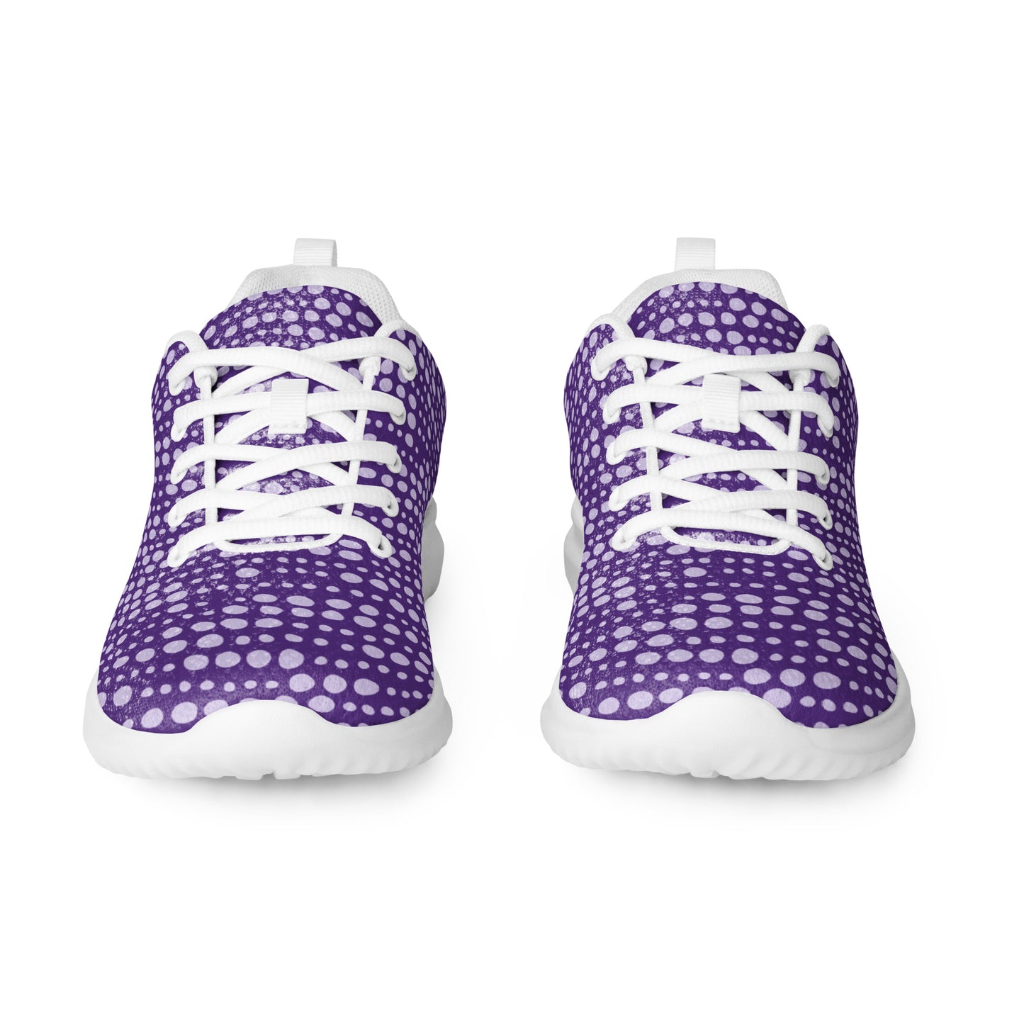 Purple Lights athletic shoes