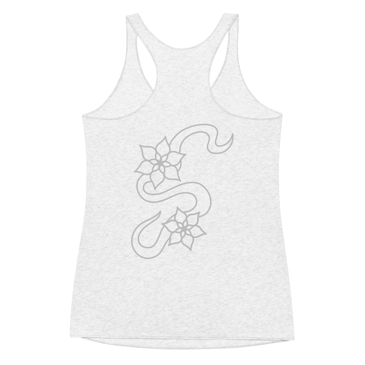 Flower racerback tank