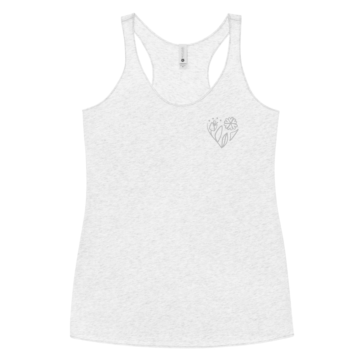 Flower racerback tank