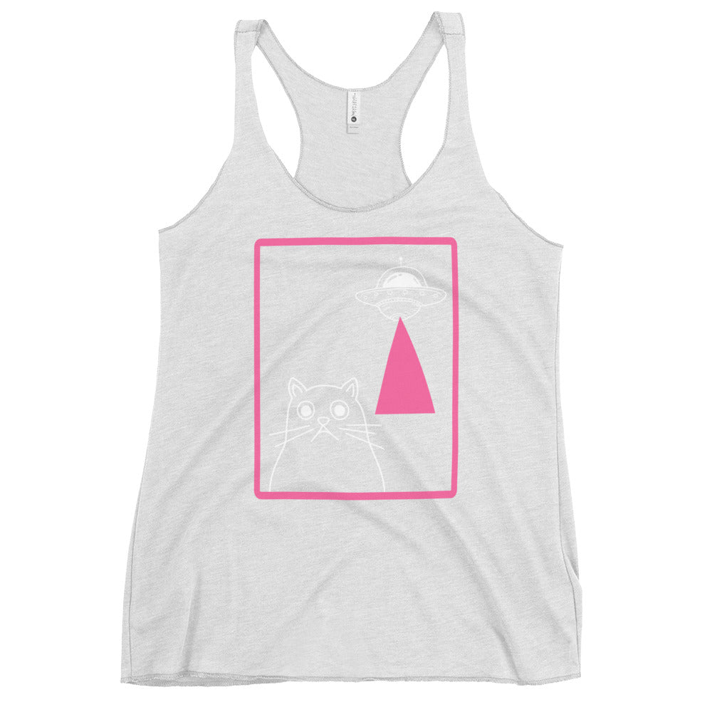 Alien Kitty racerback tank