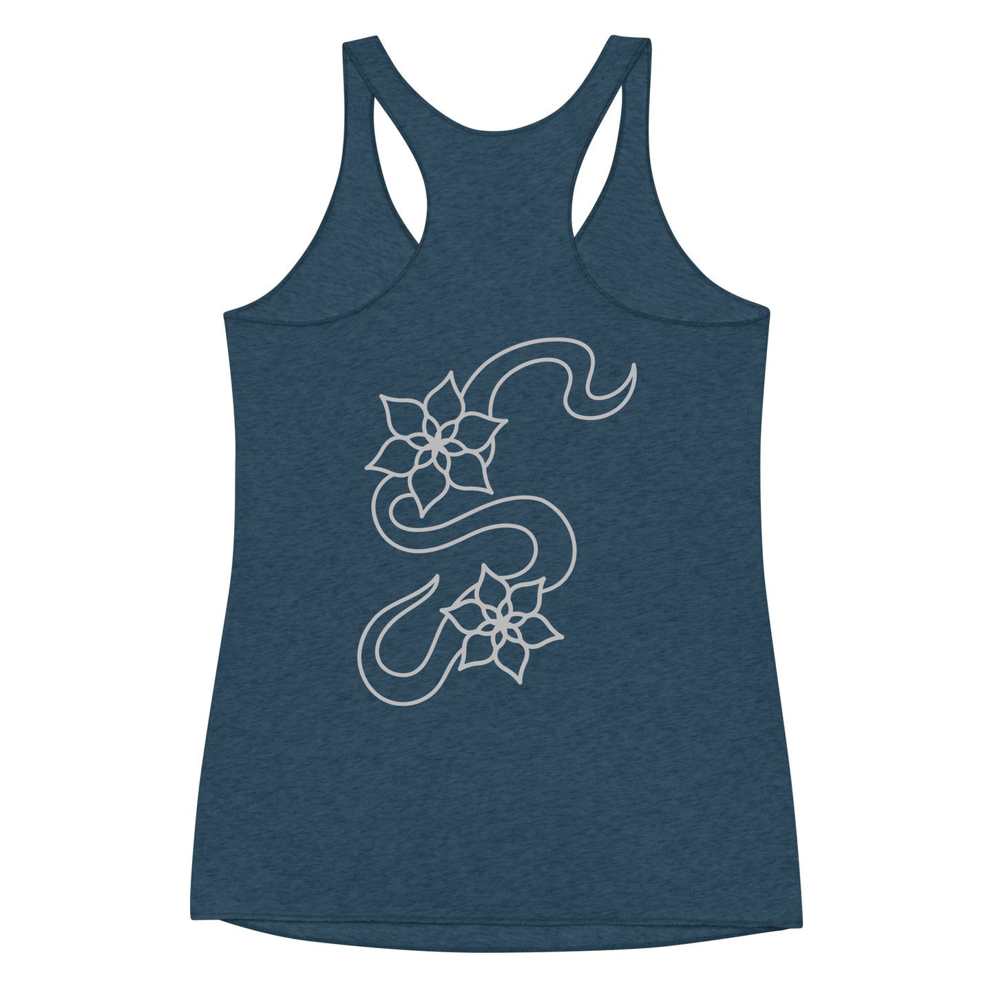 Flower racerback tank